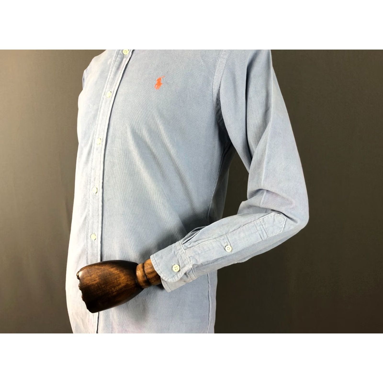 Ralph Lauren Ralph Lauren Corduroy Shirt Men's S Cotton Blue Size US S / EU 44-46 / 1 - 6 Thumbnail