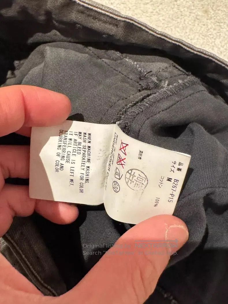 Undercover Undercover Cargo Pants in Excellent Condition. Size US 32 / EU 48 - 4 Thumbnail