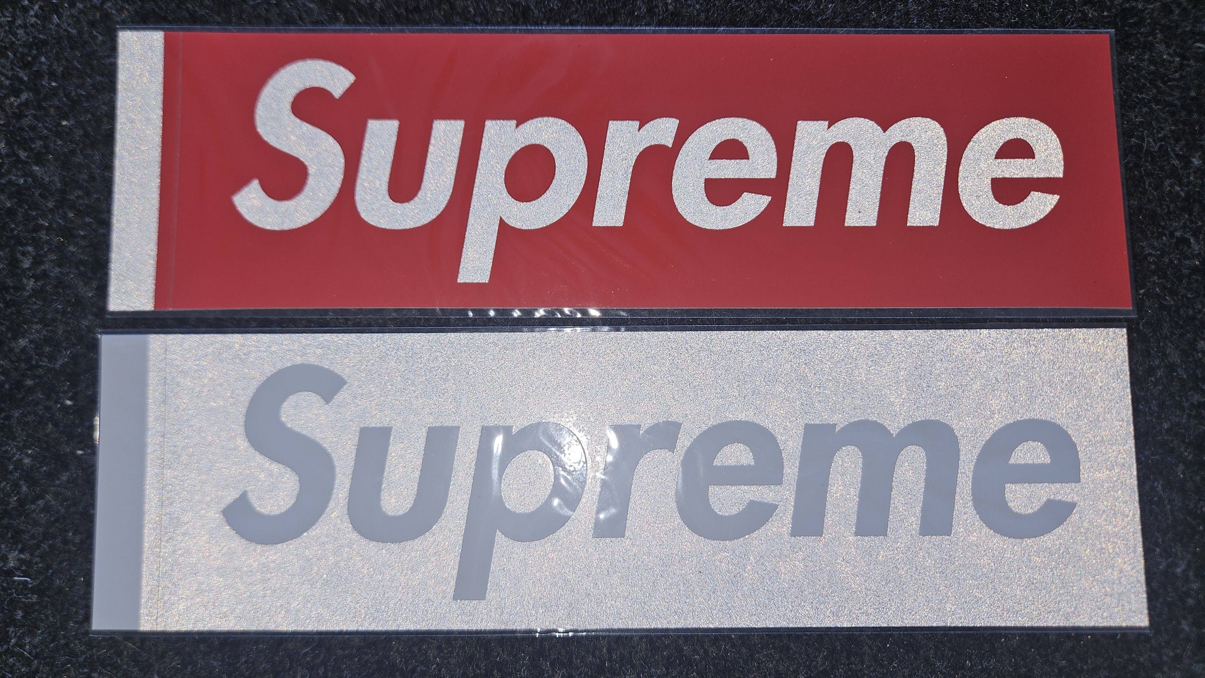 Supreme SUPREME 3M Reflective Box Logo Sticker Set FW14 Size ONE SIZE - 2 Thumbnail