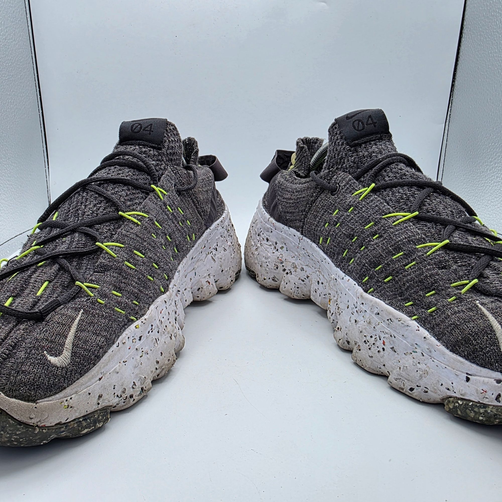 Nike Nike Space Hippie 04 Mens Size 11.5 Black Volt Sneaker Shoes Size US 11.5 / EU 44-45 - 3 Thumbnail