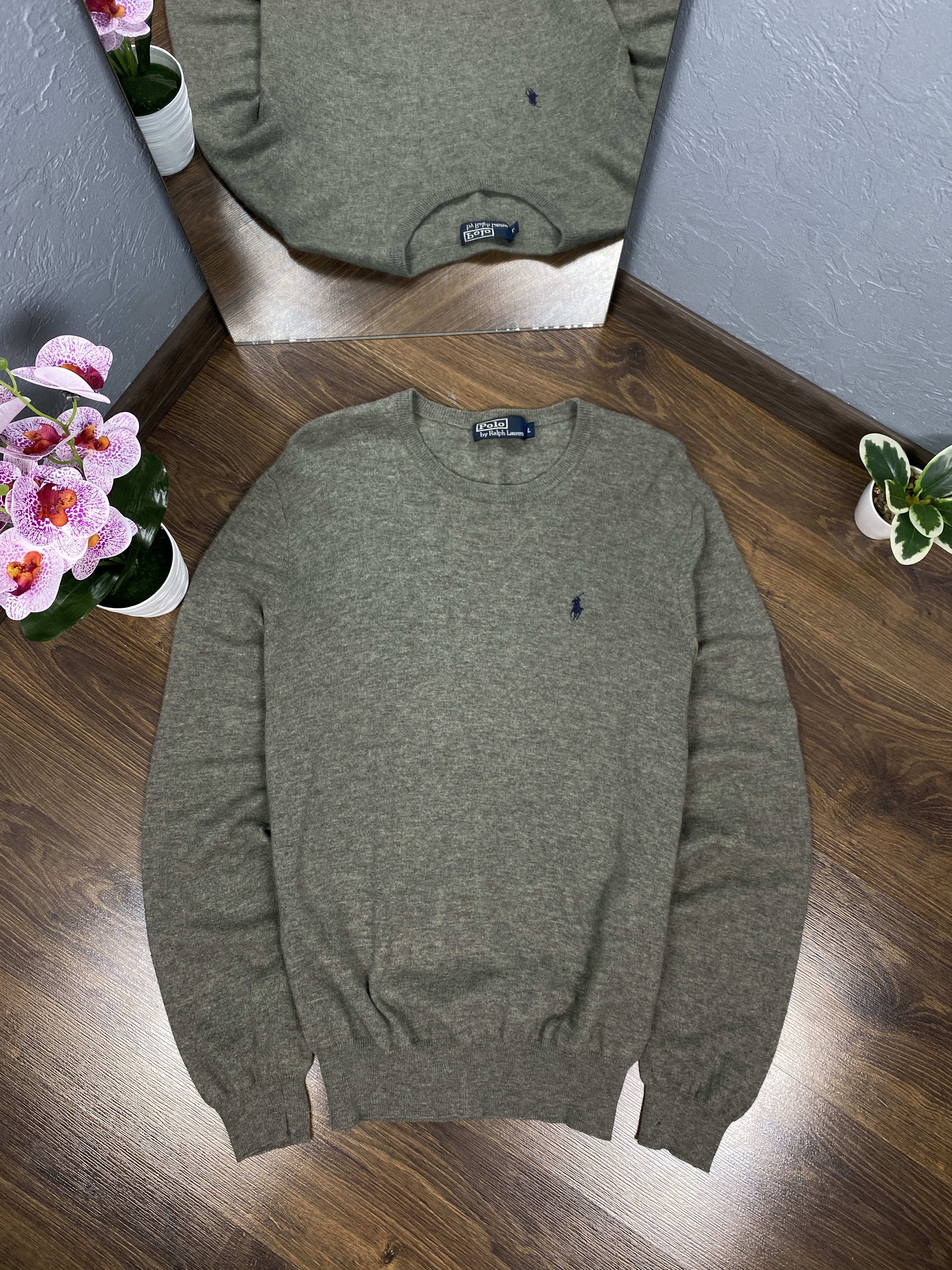 Polo Ralph Lauren Polo Ralph Lauren vintage 100% merino wool knit sweater Size US L / EU 52-54 / 3 - 1 Thumbnail