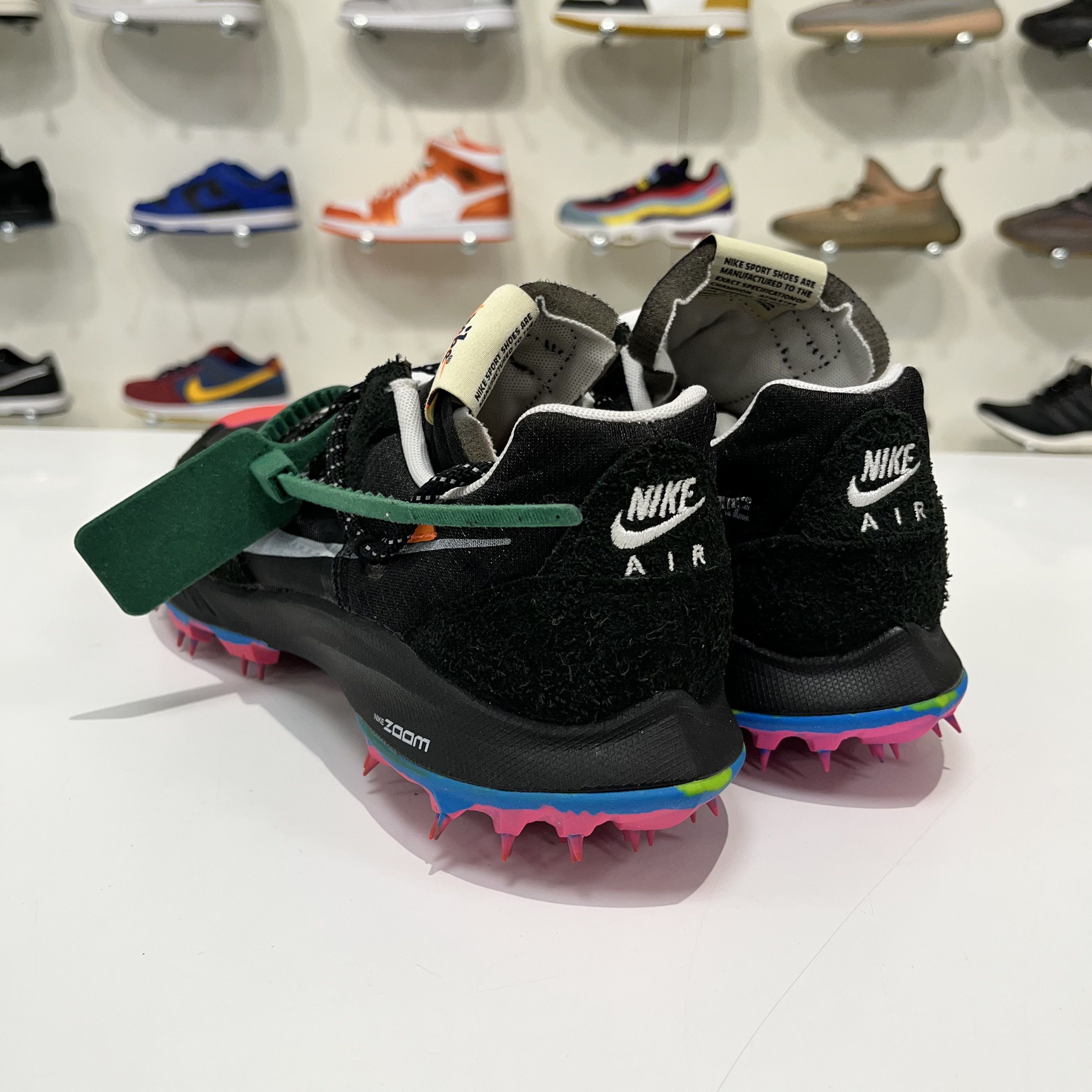Nike × Off-White Nike Zoom Terra Kiger 5 x Off-White Black (W) Size US 10 / IT 40 - 4 Thumbnail