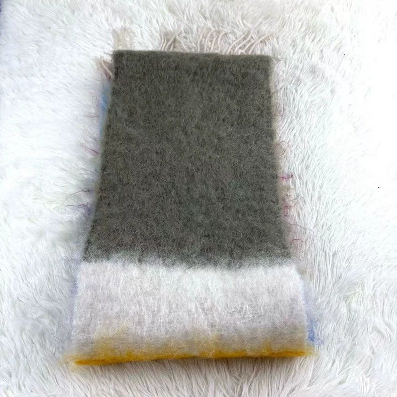 Loewe LOEWE Colorable patchwork horsehair scarf Size ONE SIZE - 4 Thumbnail