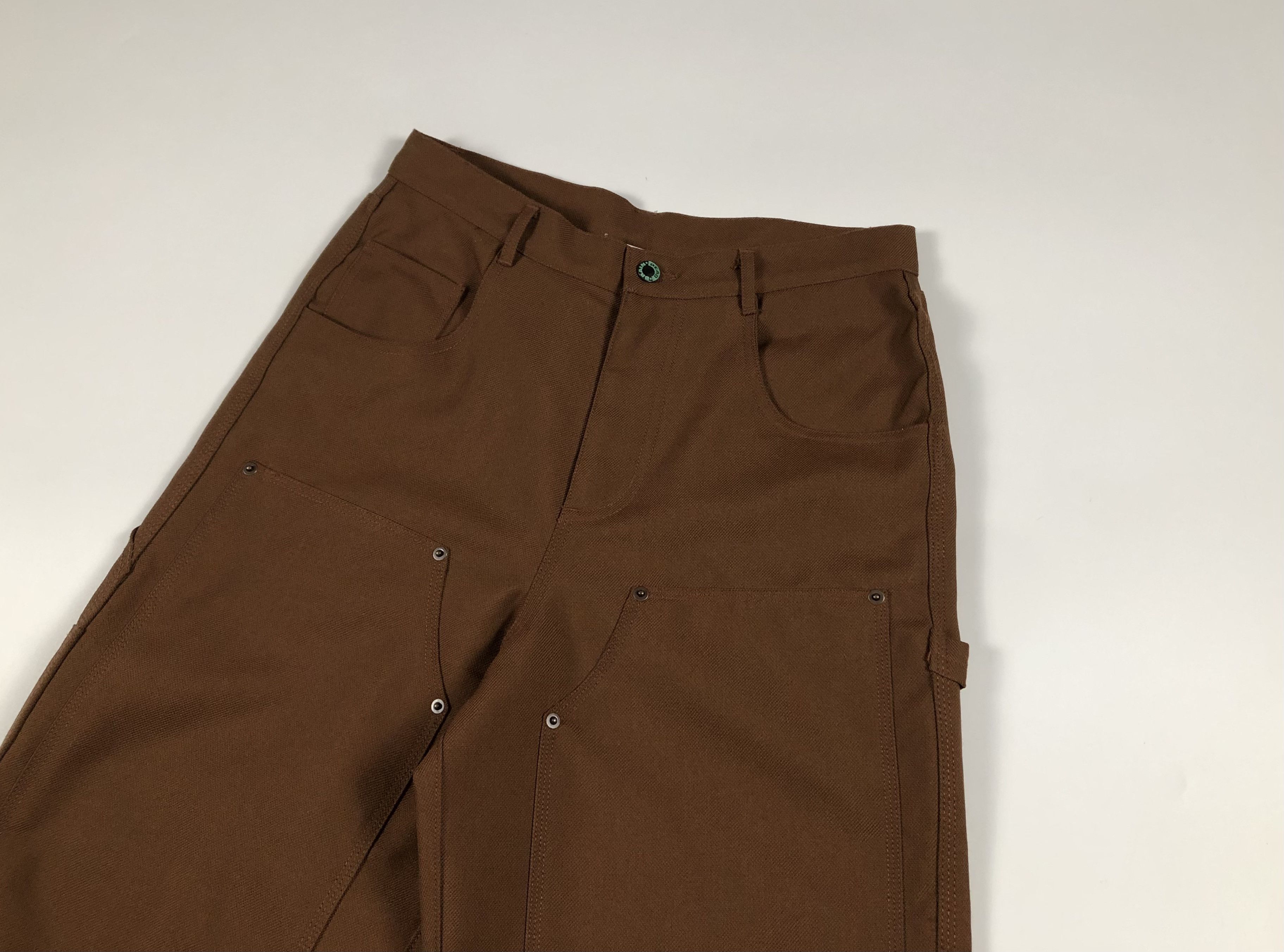 Brain Dead Brain Dead Serge Wool Double Knee Utility Pants Size US 30 / EU 46 - 5 Thumbnail