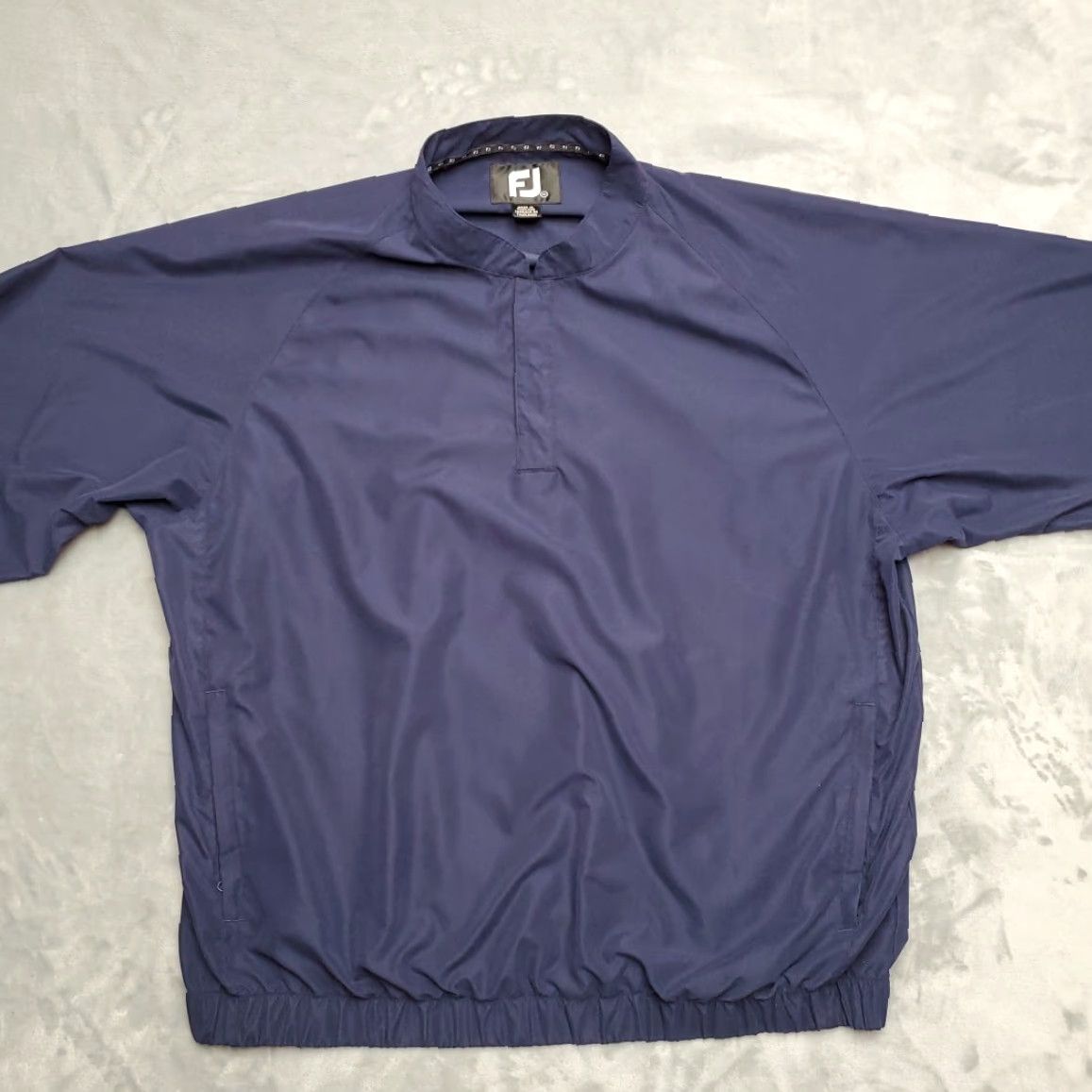 Footjoy VINTAGE FootJoy Windbreaker Jacket Mens XL Blue Wind-Resistant Golf Outdoors Pullover Short Description Size US XL / EU 56 / 4 - 5 Thumbnail