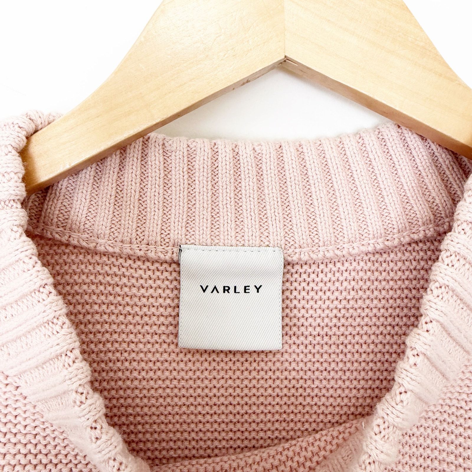 Varley Varley Menlo Light Pink Sweater Sz L Size L / US 10 / IT 46 - 2 Thumbnail
