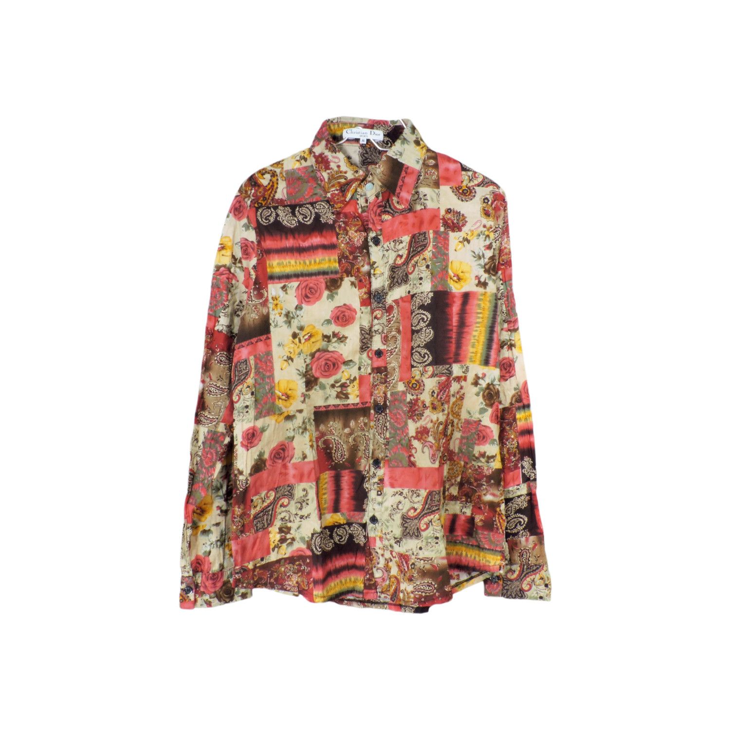 Dior CHRISTIAN DIOR SPORT ALLOVER FLORAL PAISLEY PRINTED SHIRT Size US M / EU 48-50 / 2 - 1 Thumbnail
