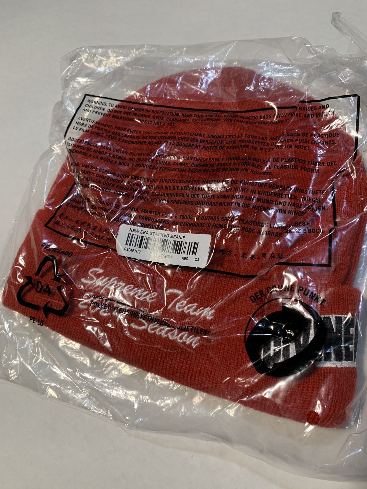 Supreme Supreme “Salvation” New Era Stacked Beanie “Divine Mercy” Size ONE SIZE - 2 Thumbnail