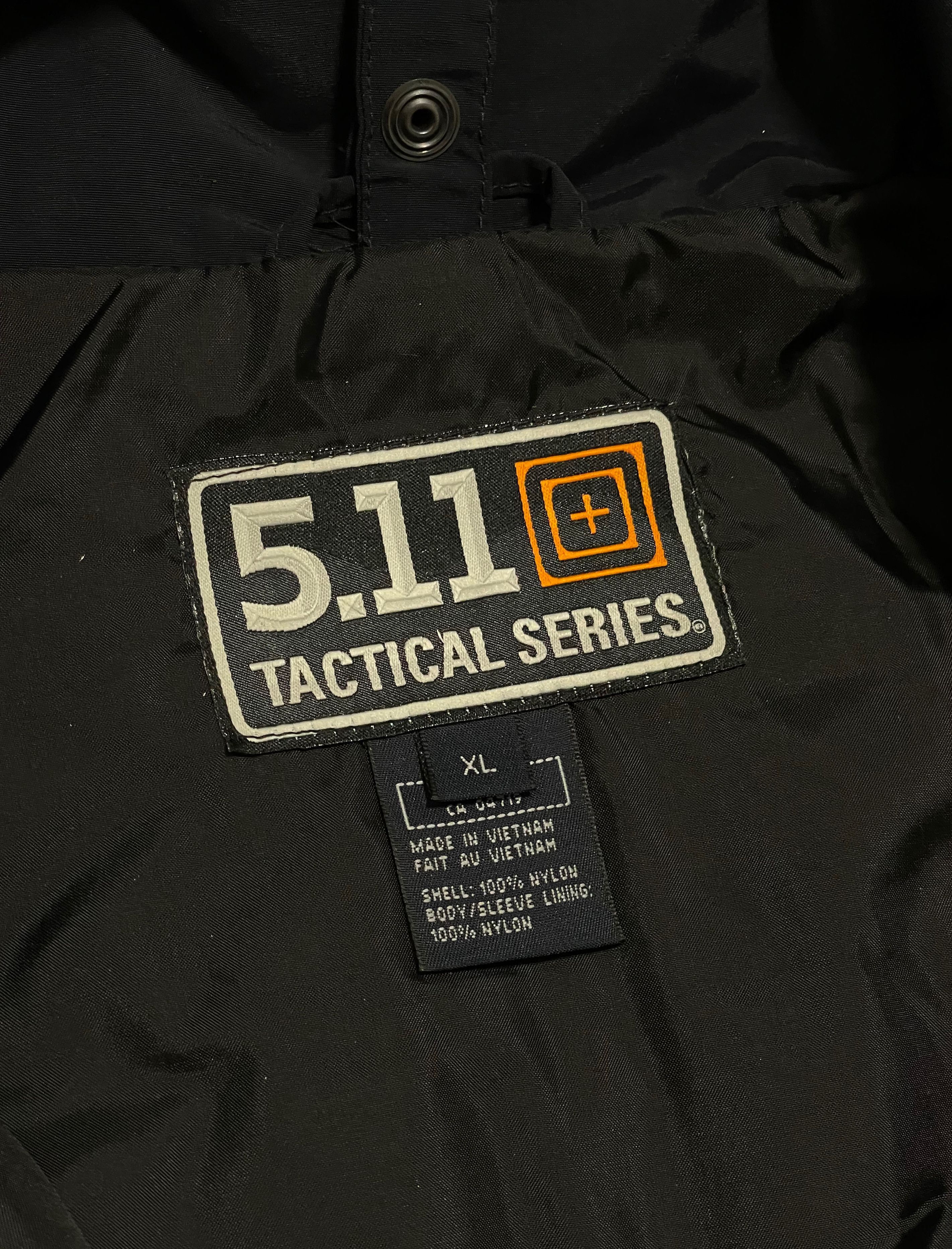 5.11 5.11 Five Eleven Black Military Tactic Hooded 3 in 1 Jacket Size US XL / EU 56 / 4 - 8 Thumbnail