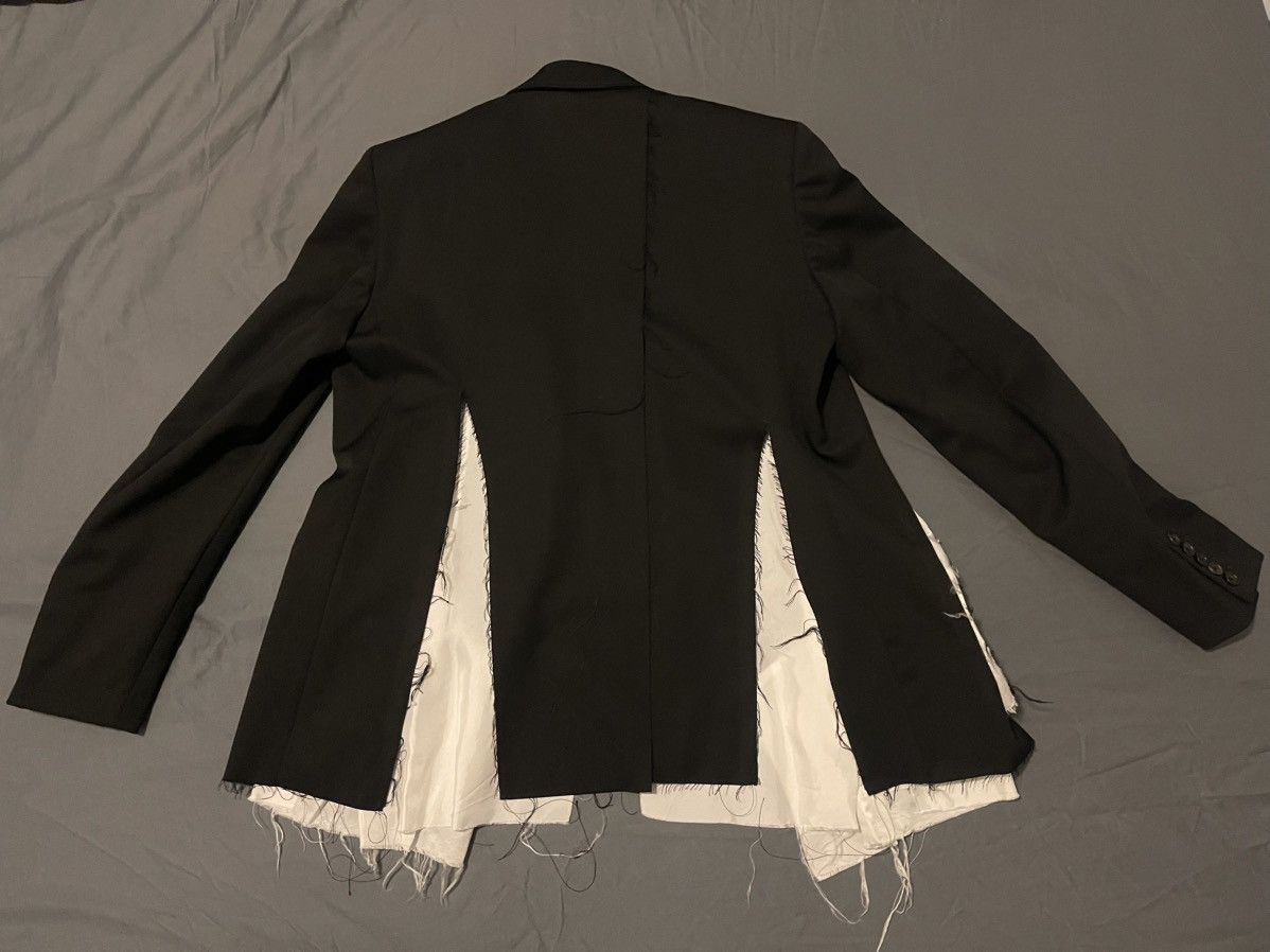 Sulvam SULVAM Black Classic Short Blazer Size 42L - 7 Thumbnail