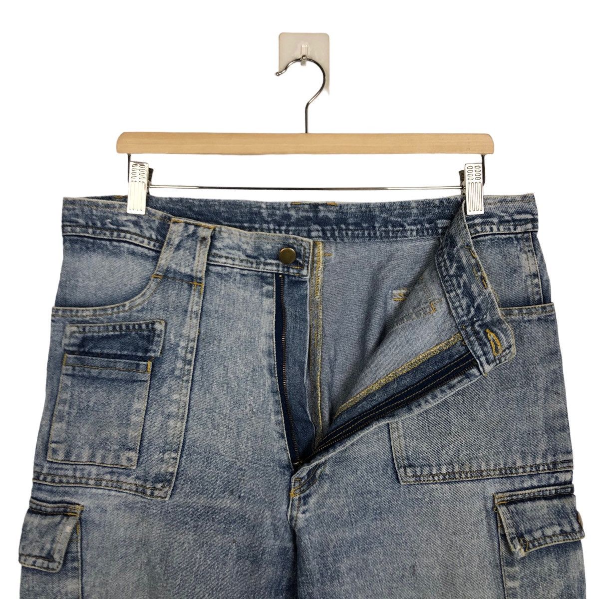 Hysteric Glamour VINTAGE DENIM BUSH PANTS HYSTERIC GLAMOUR DESIGN JAPAN Size US 34 / EU 50 - 8 Thumbnail