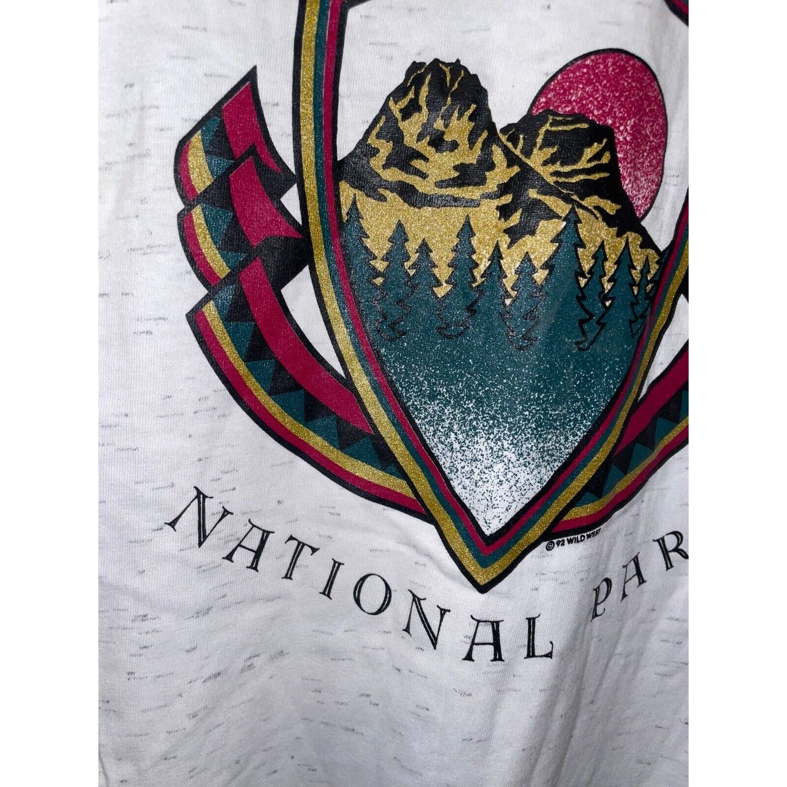 Vintage 90s Vintage Glacier National Park Mountain Shirt VTG L Large Size US L / EU 52-54 / 3 - 5 Thumbnail