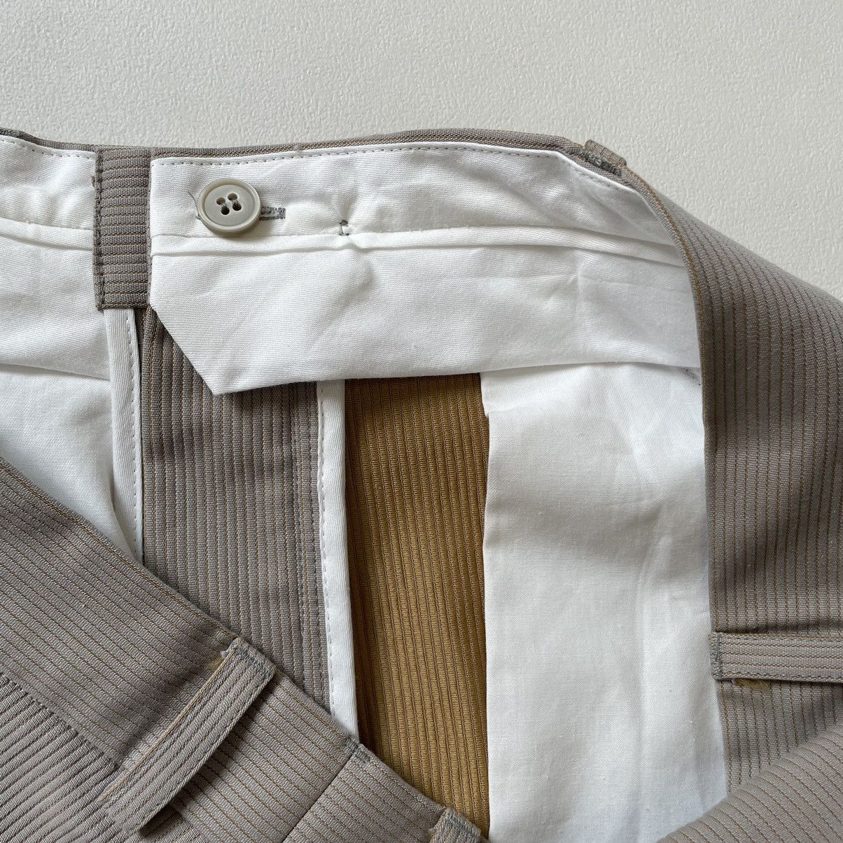 Our Legacy A/W 23 Lynx Grey Bedford Solaro Darien Pants Size US 32 / EU 48 - 7 Thumbnail