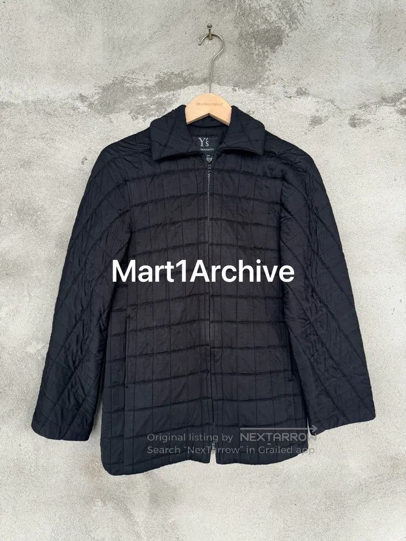 Yohji Yamamoto YOHJI YAMAMOTO Plaid zip-up cotton coat Size US L / EU 52-54 / 3 - 1 Thumbnail