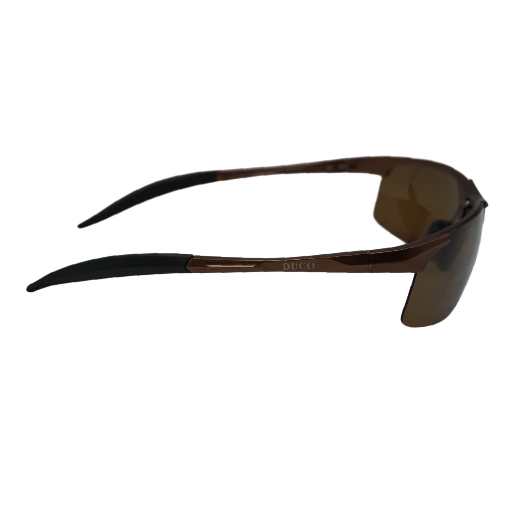 Vintage VINTAGE Duco Wrap Around Amber Brown Glasses DC 8177S Sunglasses Men DC8177S Brown Amber 90s Size ONE SIZE - 6 Thumbnail
