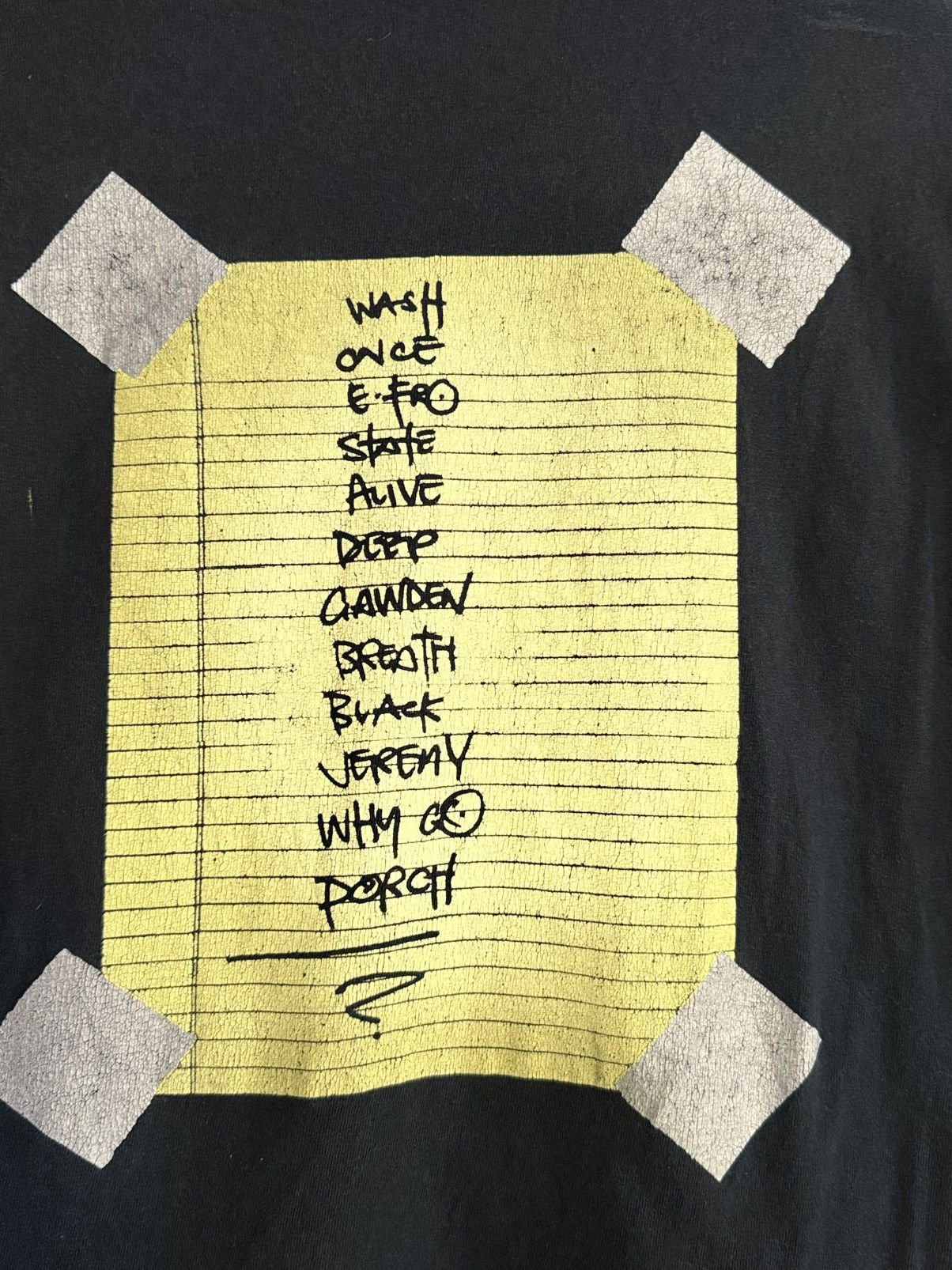 Band Tees Thrashed Vintage Pearl Jam Alive Promo Faded Tee Size US M / EU 48-50 / 2 - 5 Thumbnail