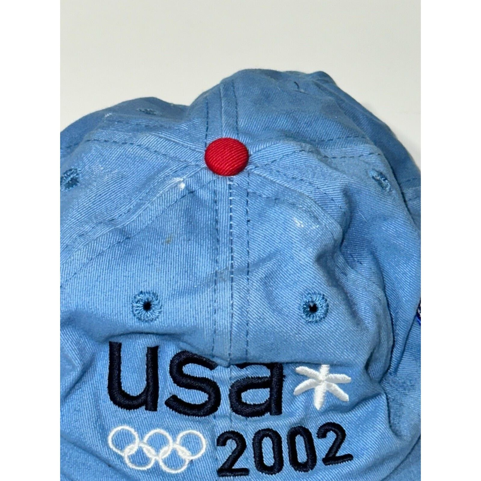 Roots Vintage 2002 USA Olympics Official Baseball Hat Size ONE SIZE - 3 Thumbnail