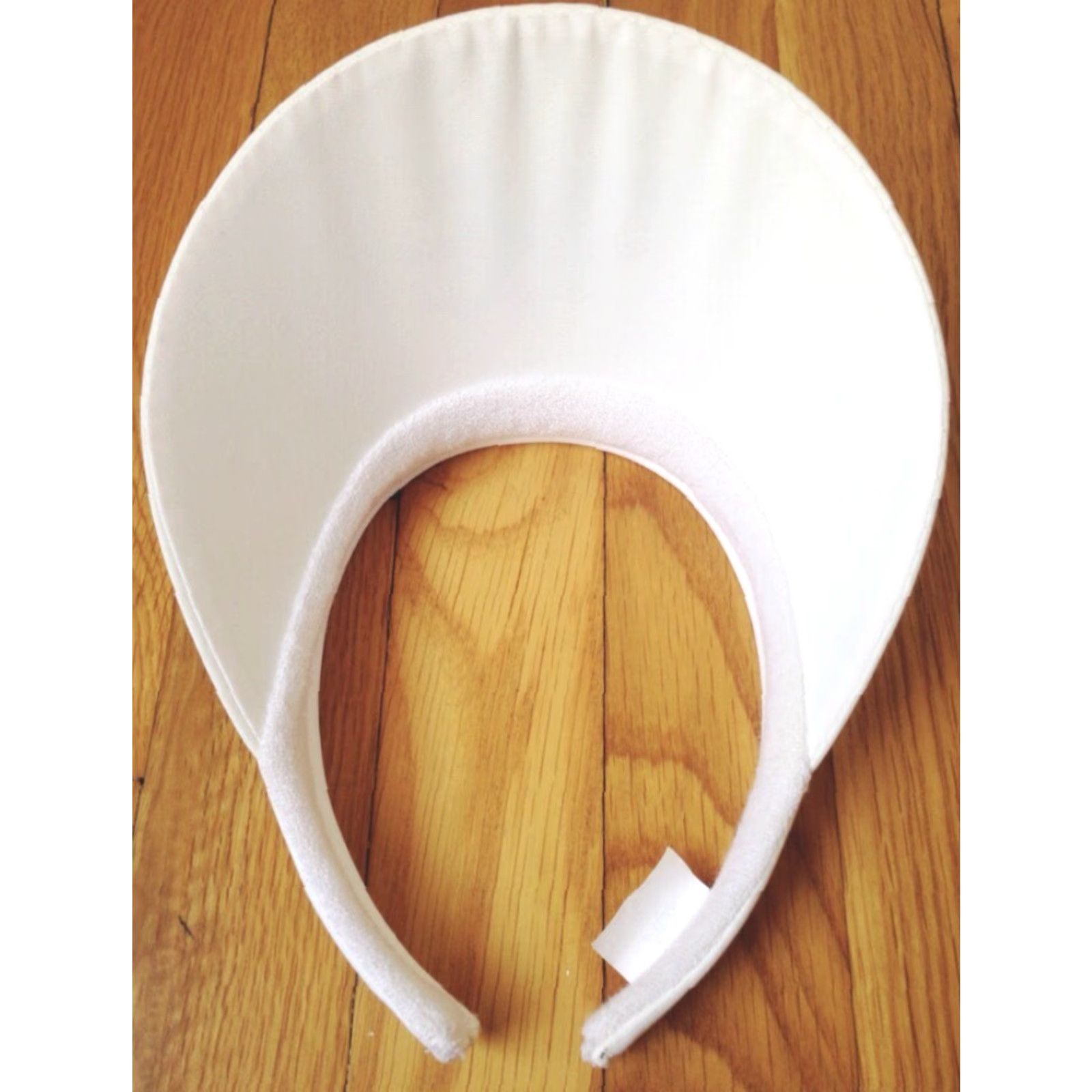 Fila VINTAGE FILA Visor Hat White Adult One Size Deadstock NWOT 80s NOS Size ONE SIZE - 4 Thumbnail