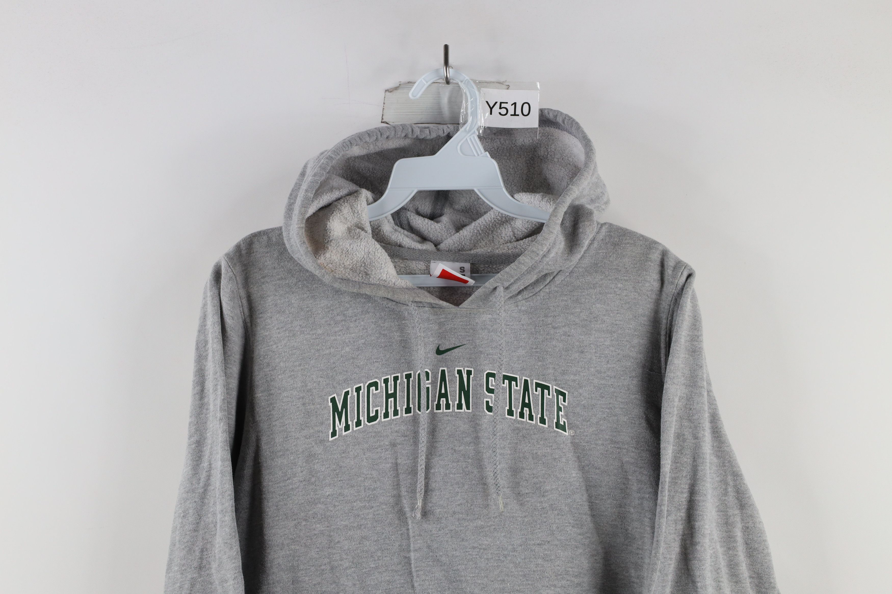 Vintage deals Center Swoosh Michigan State Hoodie Size 2XL