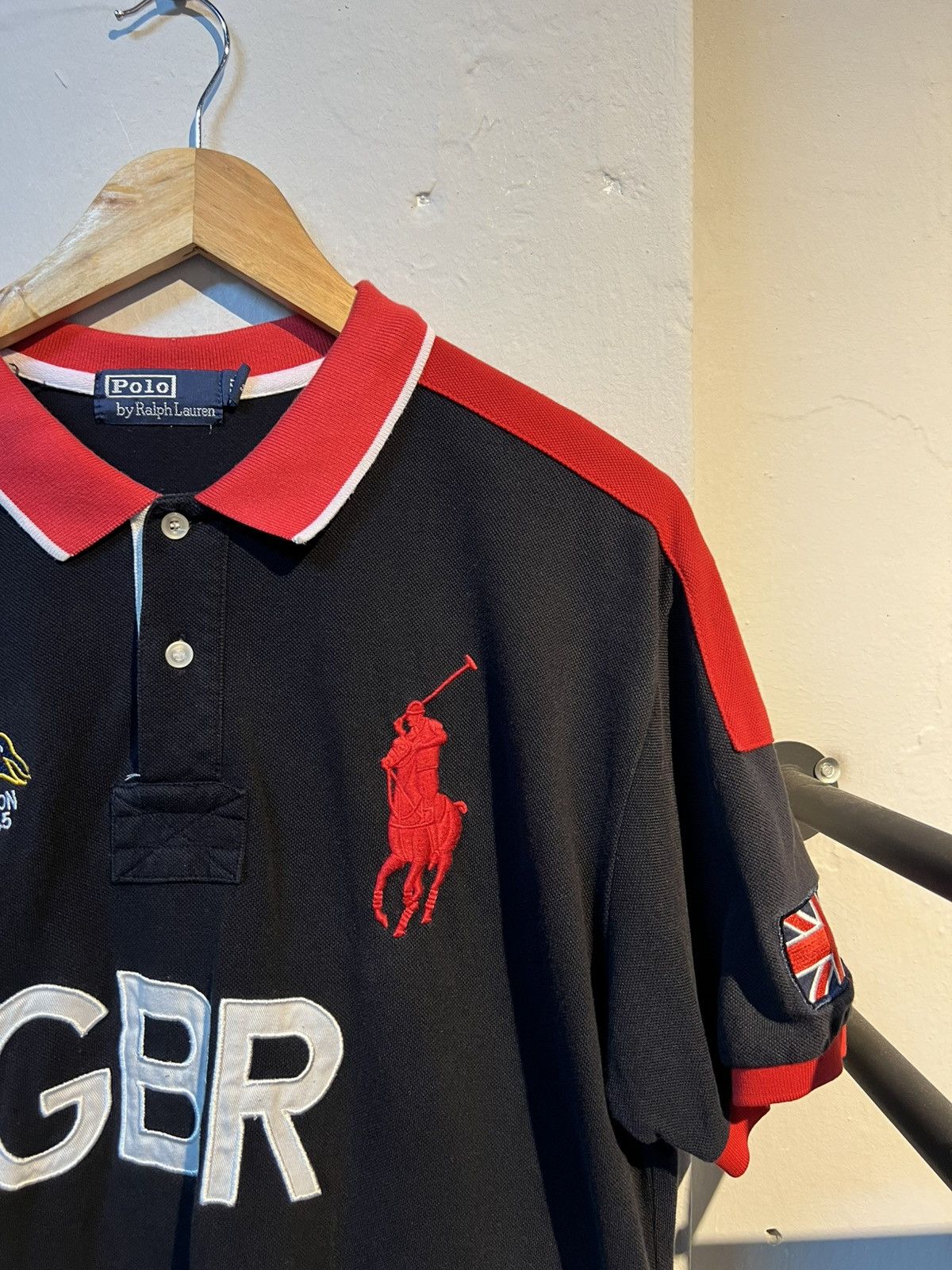 Polo Ralph Lauren × Vintage Polo Ralph Lauren Great Britain Size US XL / EU 56 / 4 - 3 Thumbnail