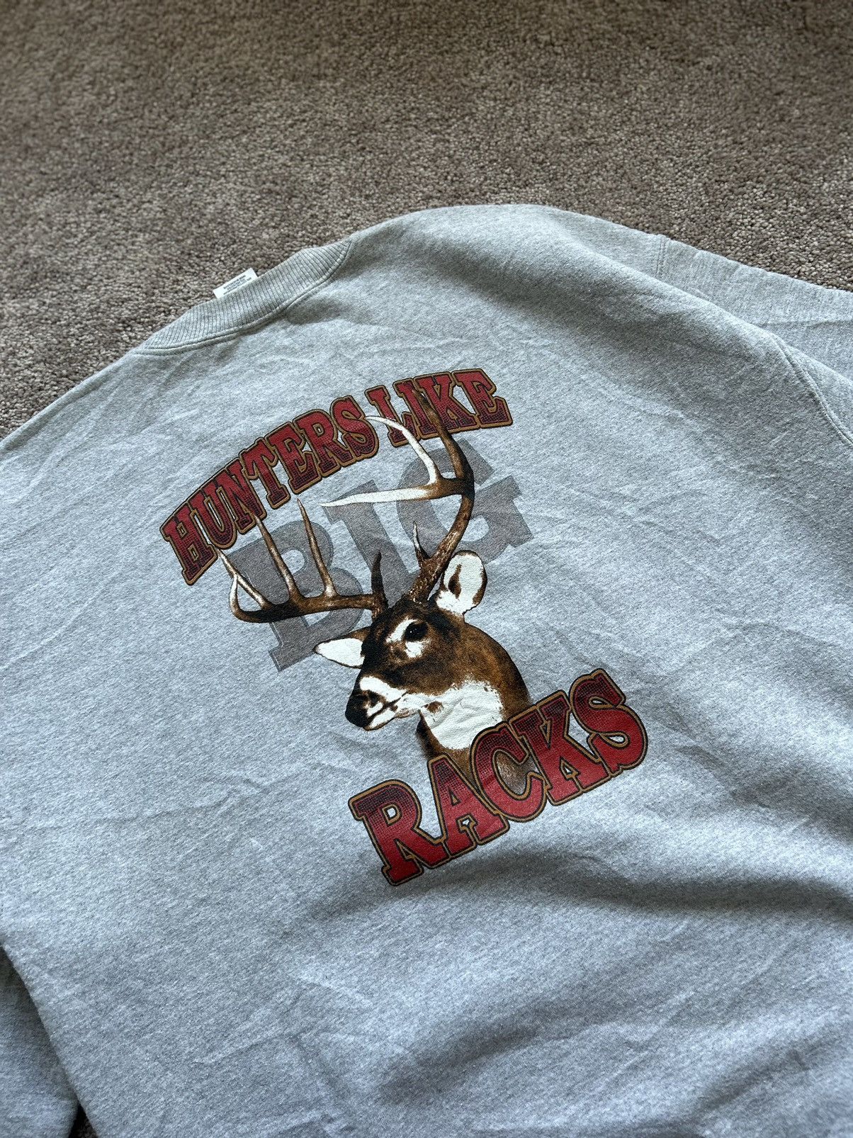 Japanese Brand × Vintage Vintage Hunters Like Big Racks Sweater Size US L / EU 52-54 / 3 - 6 Thumbnail