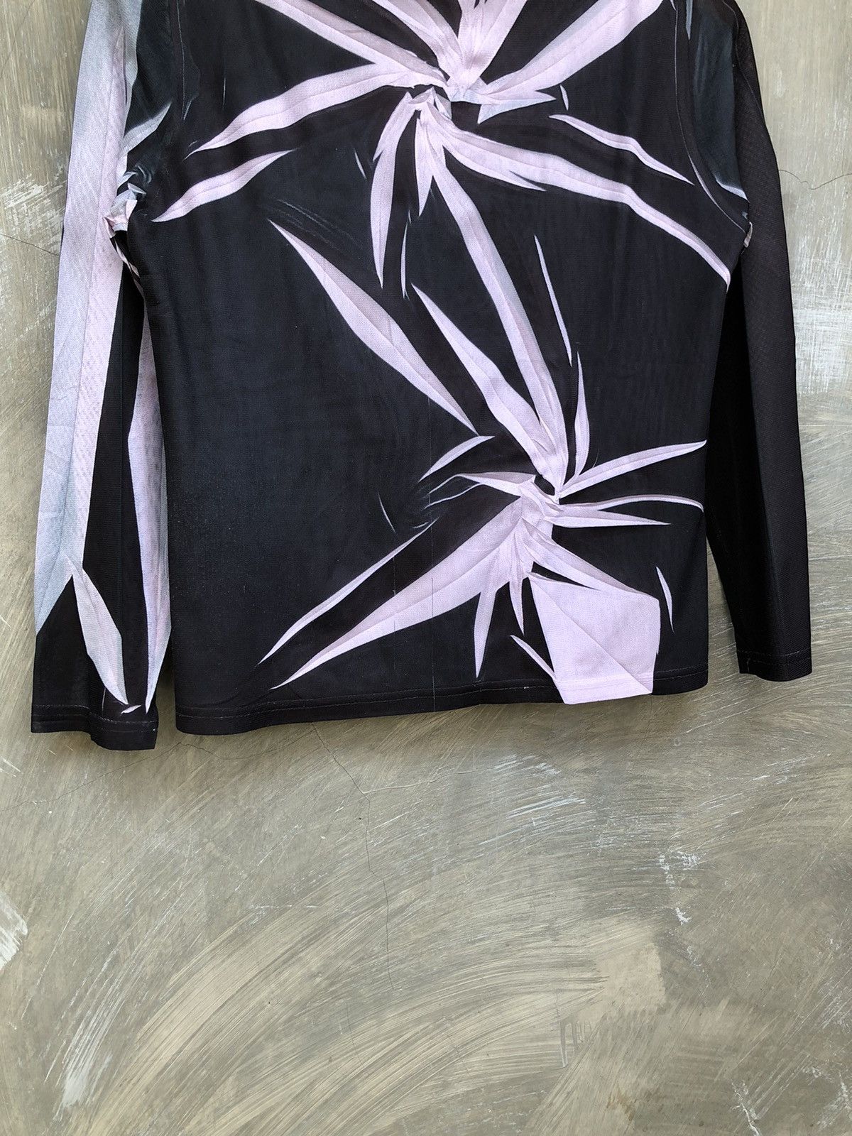 Japanese Brand Unknown - Japanese Women Mesh Tops Size M / US 6-8 / IT 42-44 - 3 Thumbnail