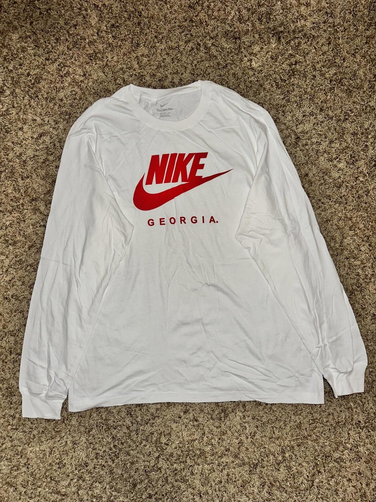 Nike Nike Men's College 365 (Georgia) Long-Sleeve T-Shirt Size US XL / EU 56 / 4 - 1 Thumbnail
