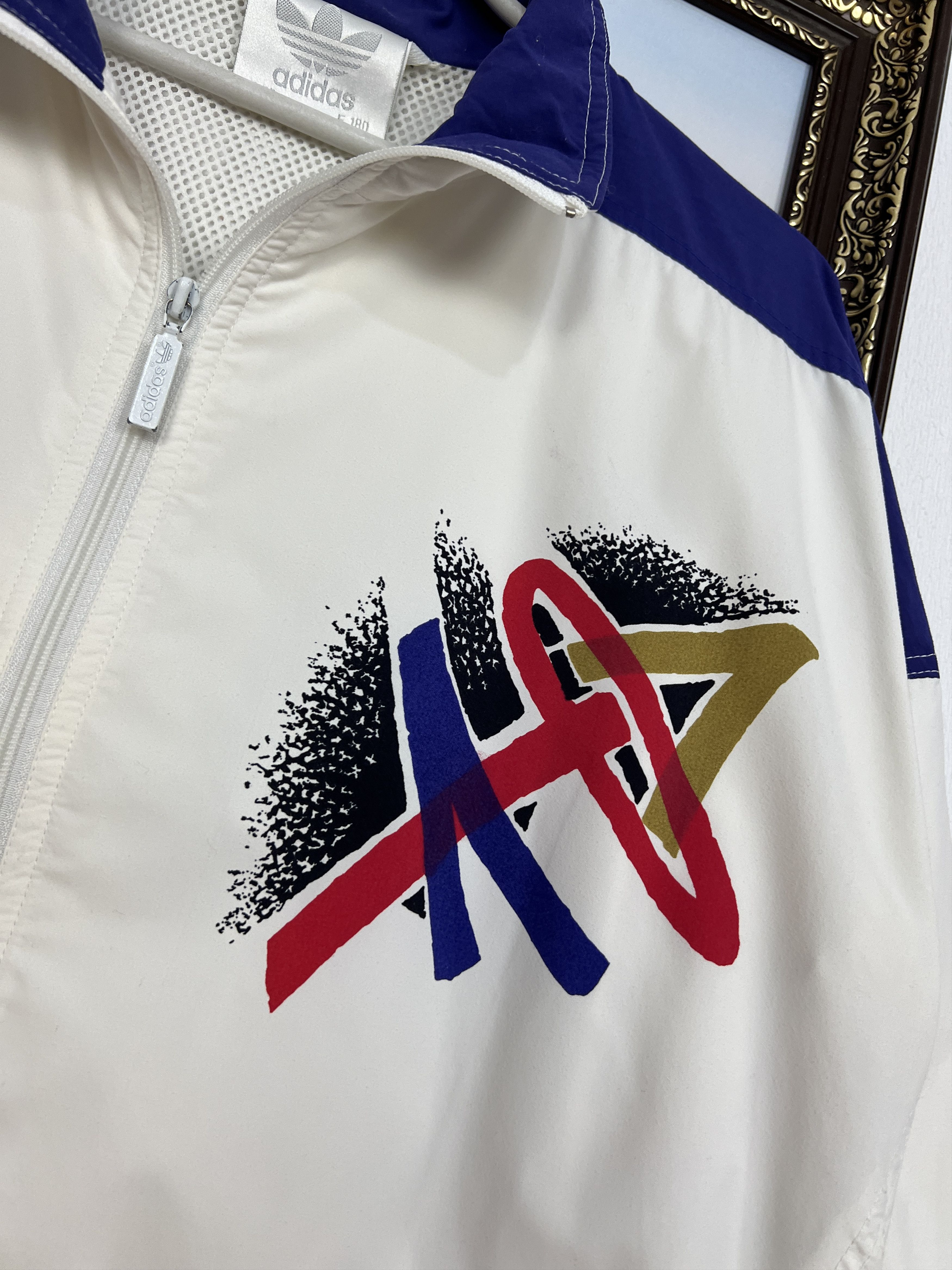 Adidas Vintage 90's Stefan Edberg Tennis WarmUp Jacket Track Top Size US M / EU 48-50 / 2 - 3 Thumbnail