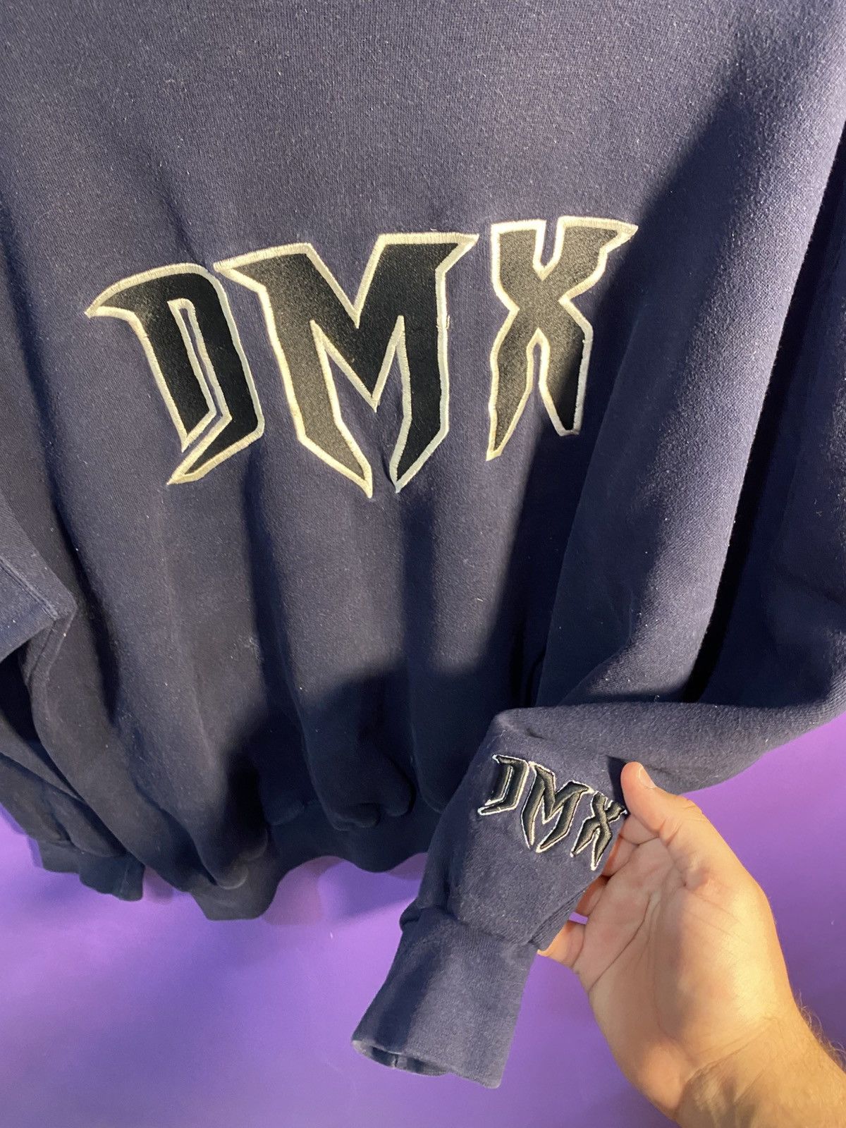 Other Vintage 90s DMX rap promo embroidered crewneck Size US XL / EU 56 / 4 - 3 Thumbnail