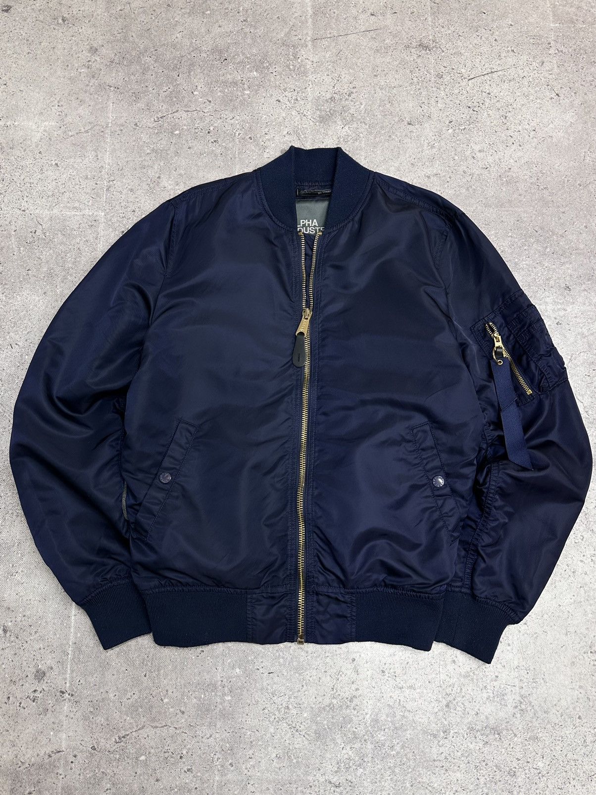 14th Addiction Vintage Wow😻 Bombers MA-1 Alpha Industries IFSIXWASNINE Y2K Size US M / EU 48-50 / 2 - 2 Thumbnail