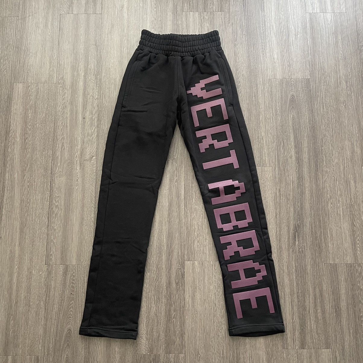 Pre-owned Vertabrae C-2 Sweatpants Black Purple