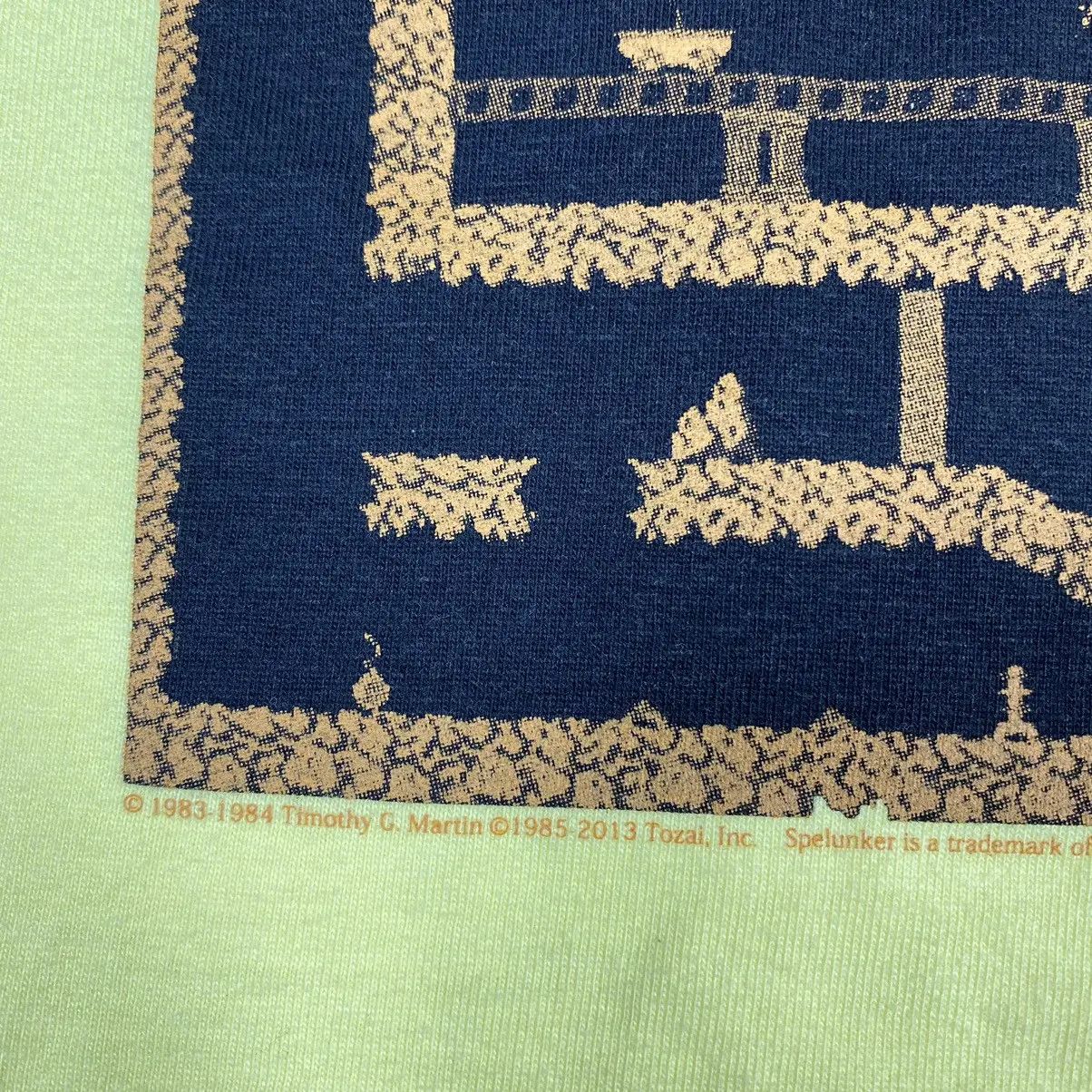 Nintendo Vintage SPELUNKER Nintendo Video Game Promo Tee Size US M / EU 48-50 / 2 - 8 Thumbnail