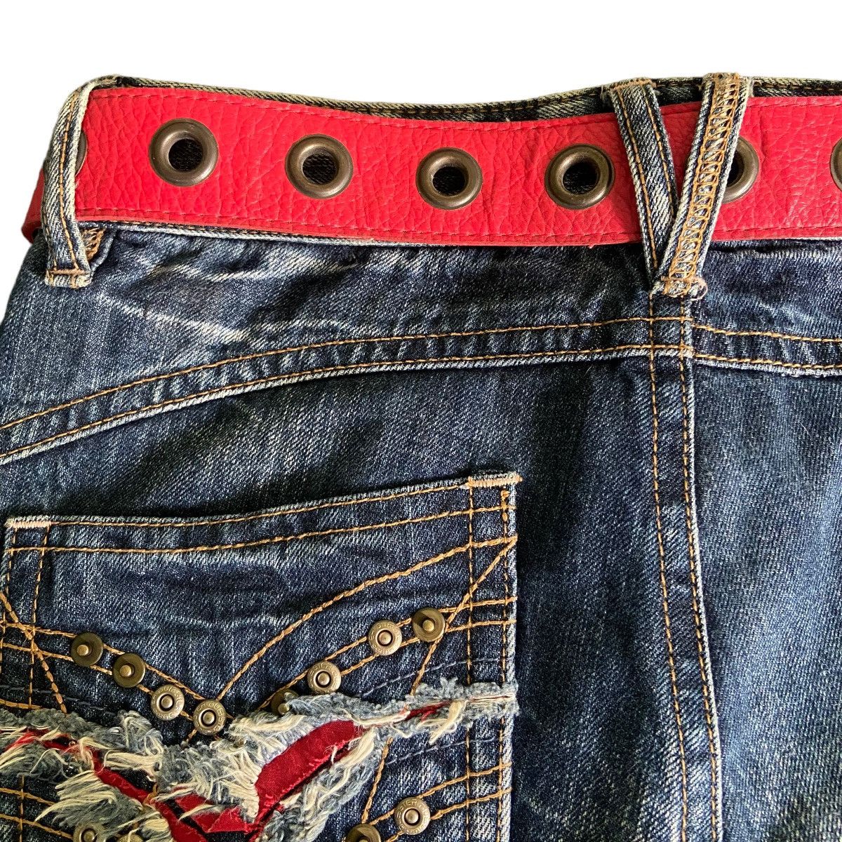 Japanese Brand Japanese Y2K Ringer Belt Size 30 - 6 Thumbnail