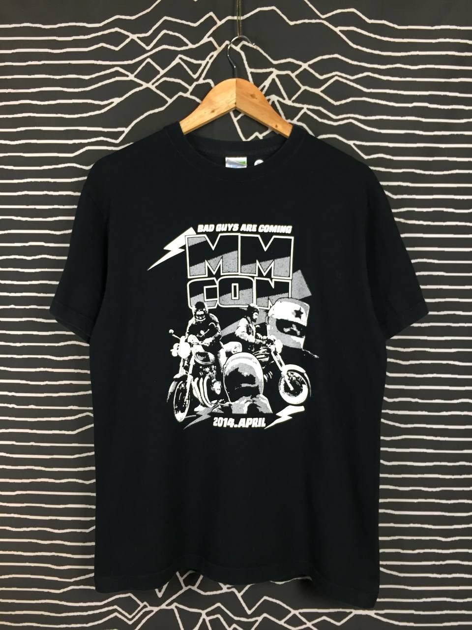 Japanese Brand × Vintage United Athle Bad Guys Are Coming MM CON Motorcycle Tee Size US L / EU 52-54 / 3 - 2 Thumbnail