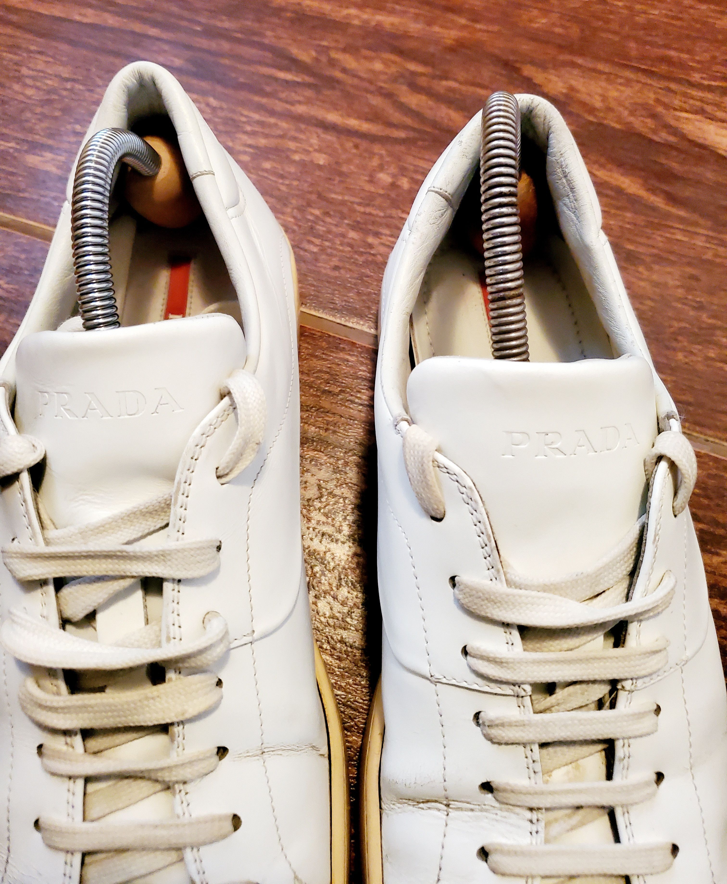 Prada Prada Sport Leather Sneakers size 42,5, 43 Size US 9.5 / EU 42-43 - 3 Thumbnail