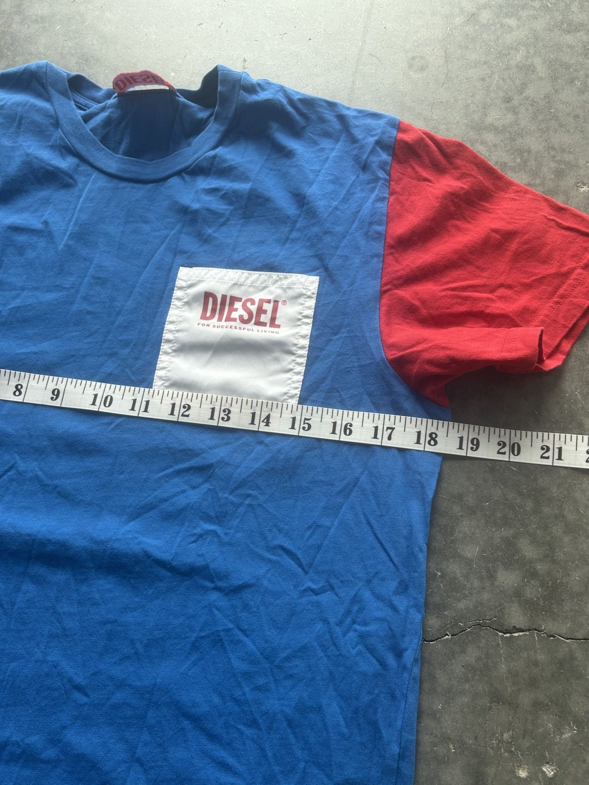 Diesel Diesel Colorblock Pocket Tee Size US M / EU 48-50 / 2 - 7 Thumbnail