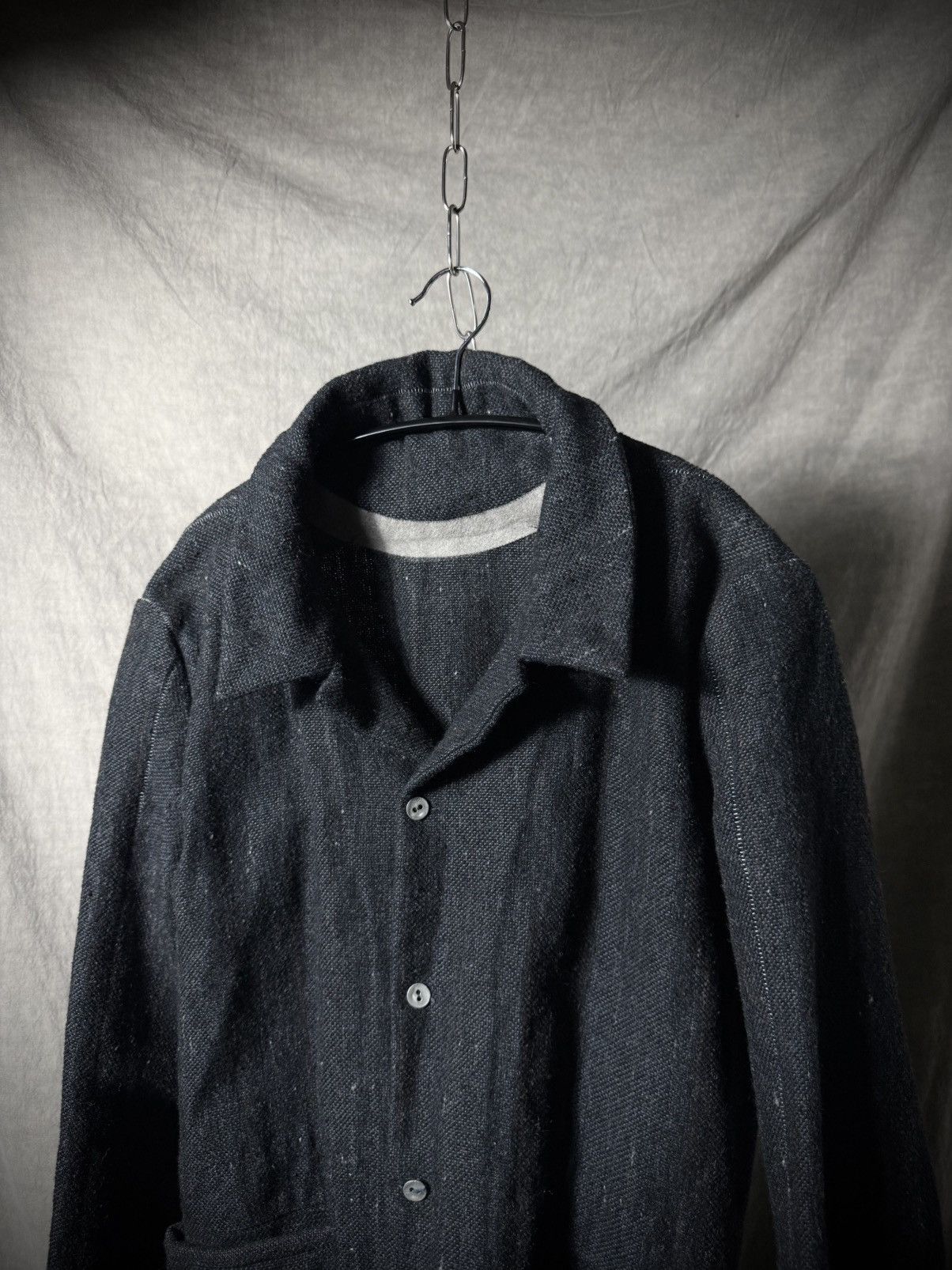 Taichi Murakami Taichi Murakami Hand-Stitched Belted Coat Size US S / EU 44-46 / 1 - 2 Thumbnail