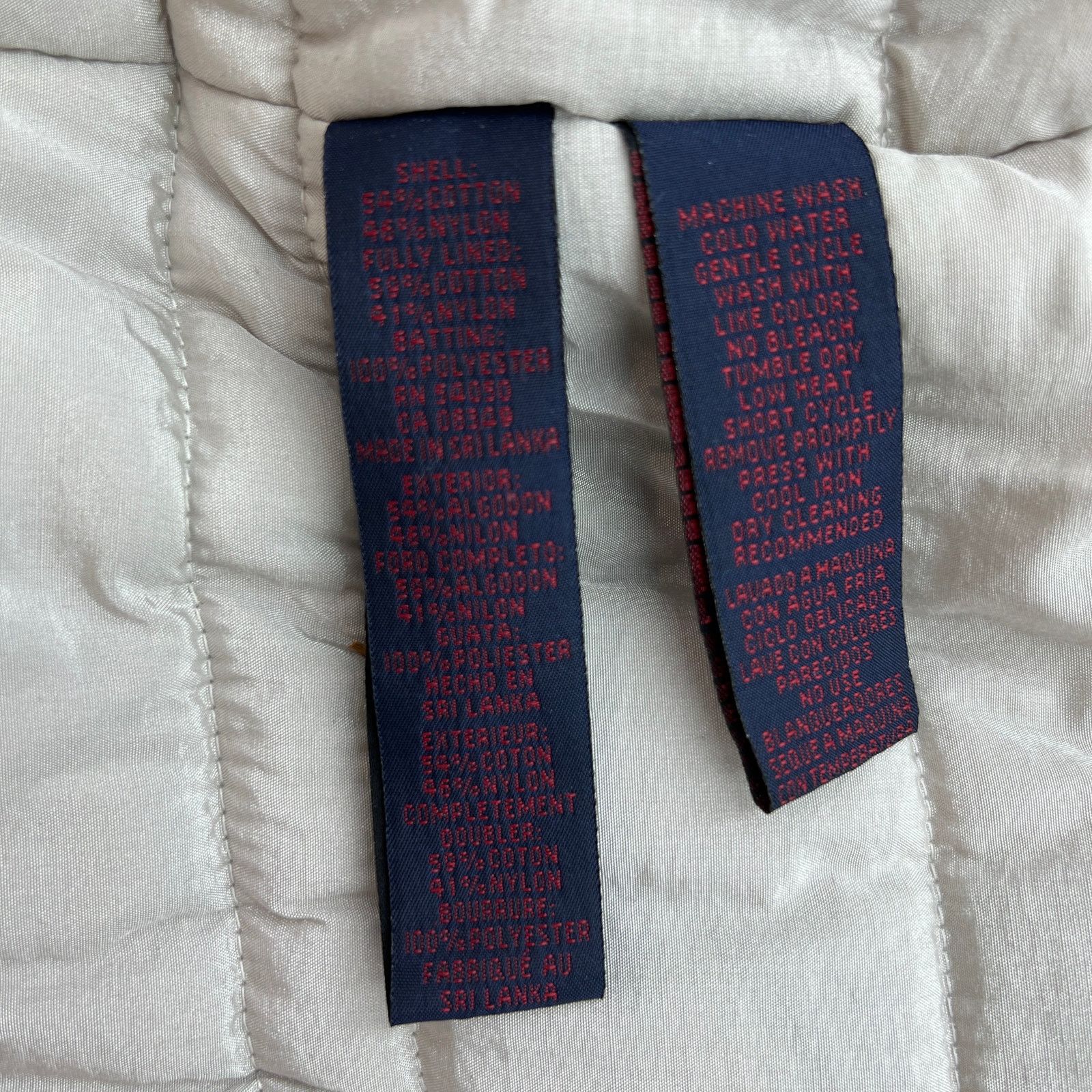 Ralph Lauren × Vintage Vintage Ralph Ralph Lauren Puffer Hooded Blue Coat Size L / US 10 / IT 46 - 8 Thumbnail