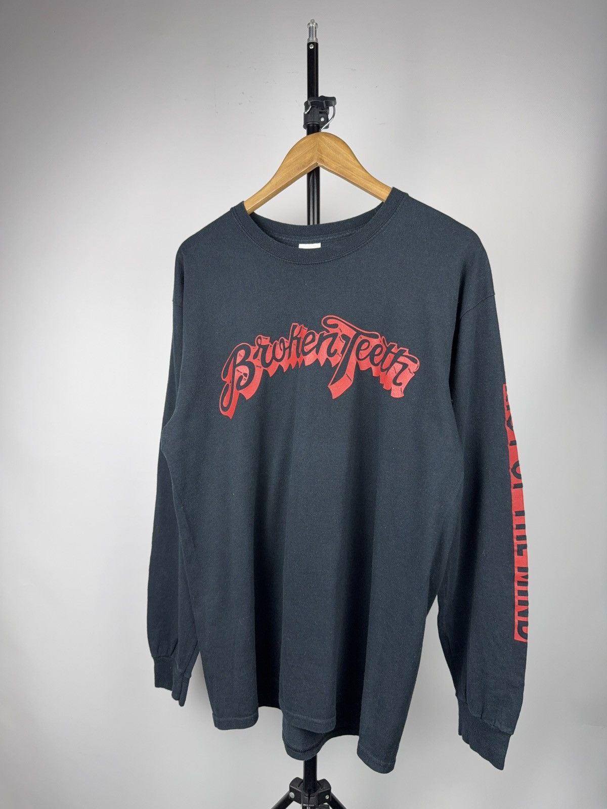 Band Tees 00s Broken Teeth Metal Band Hardcore Long Sleeve T-Shirt Size US L / EU 52-54 / 3 - 2 Thumbnail