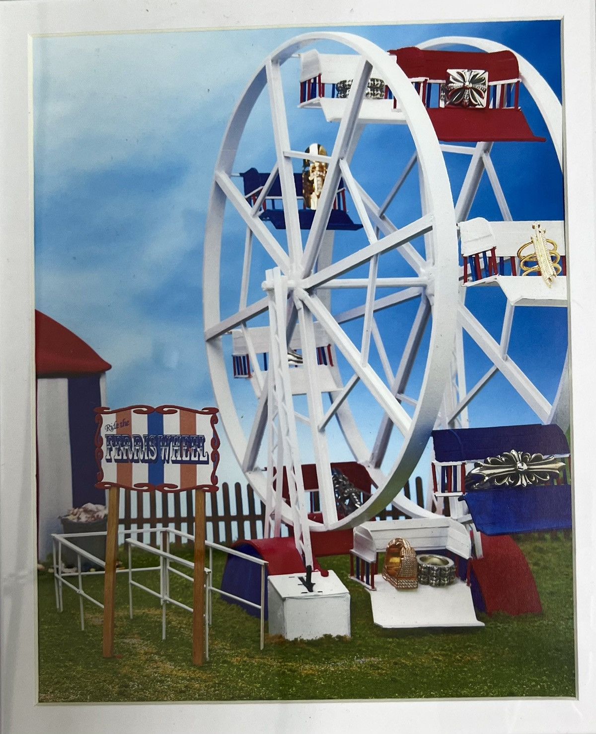 Chrome Hearts Chrome Hearts carnival ride Poster framed 11x14 Size ONE SIZE - 2 Thumbnail