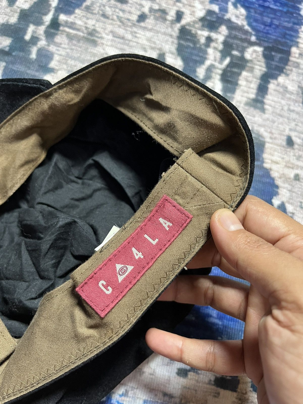CA4LA × Japanese Brand × Vintage 🔥Vintage Ca4la Leather Hats Full Cap Japan 🇯🇵 Size ONE SIZE - 8 Thumbnail