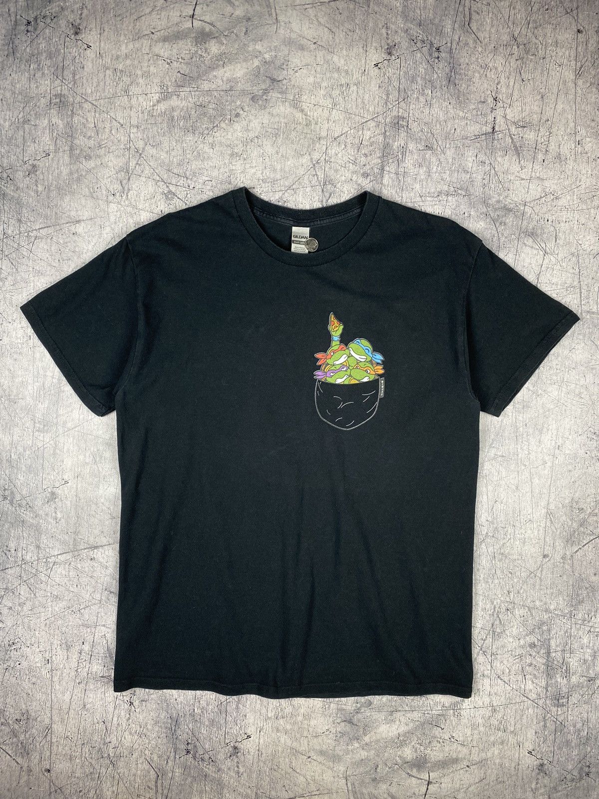 Vintage Vintage 90s teenage mutant ninja turtles Tee T shirt Size US L / EU 52-54 / 3 - 2 Thumbnail