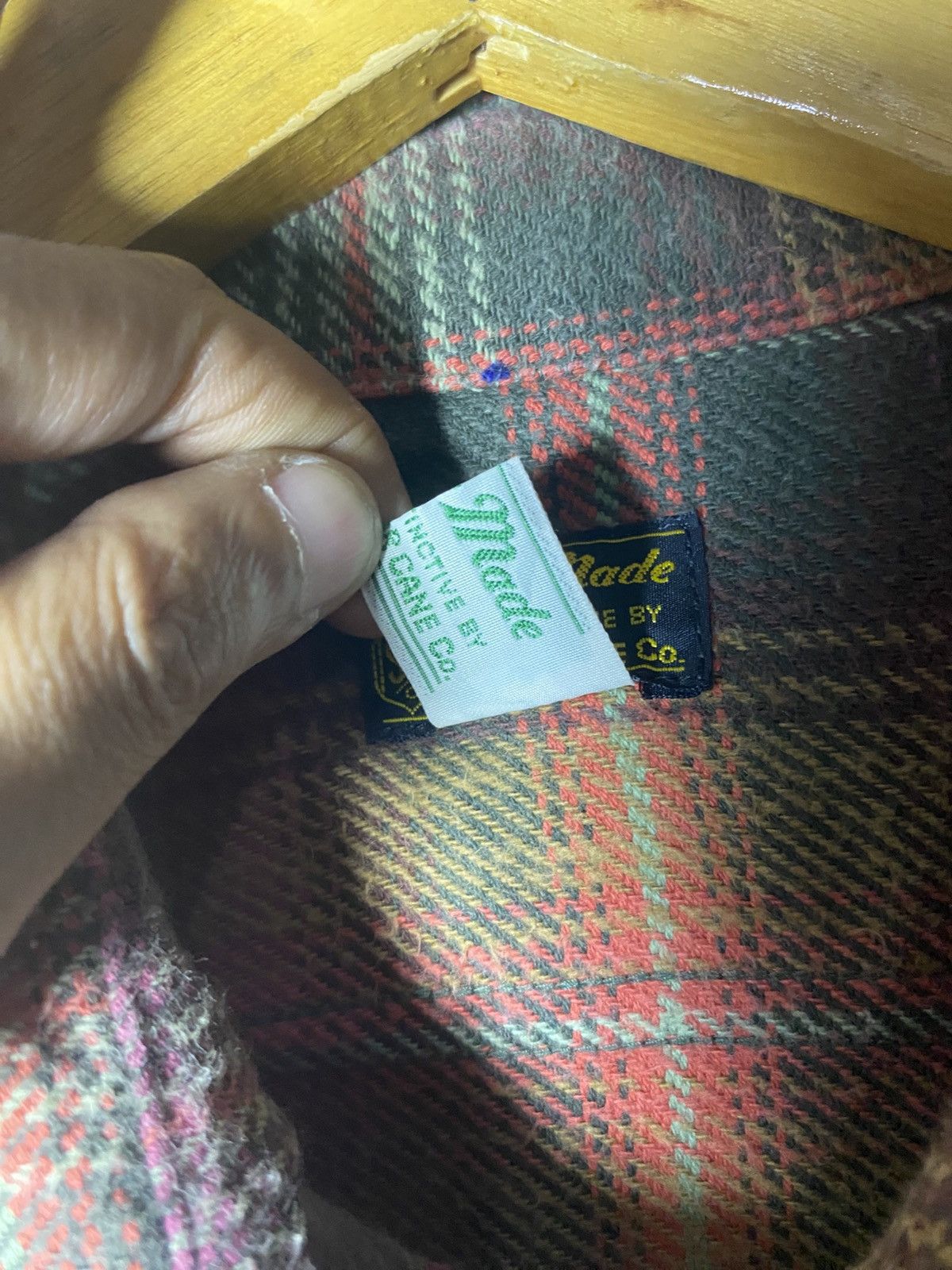 Sugar Cane Sugarcane Toyo Enterprise Vintage Japanese Workwear Flannel Size US L / EU 52-54 / 3 - 8 Thumbnail