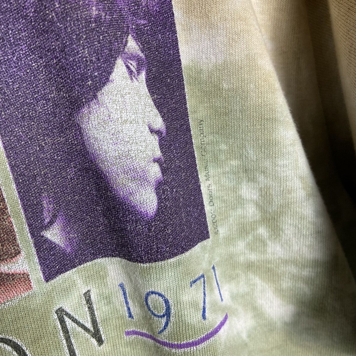 Band Tees Vintage 00s The Lizard King Jim Morrison Band Tee / Tie Dyed Size US L / EU 52-54 / 3 - 3 Thumbnail
