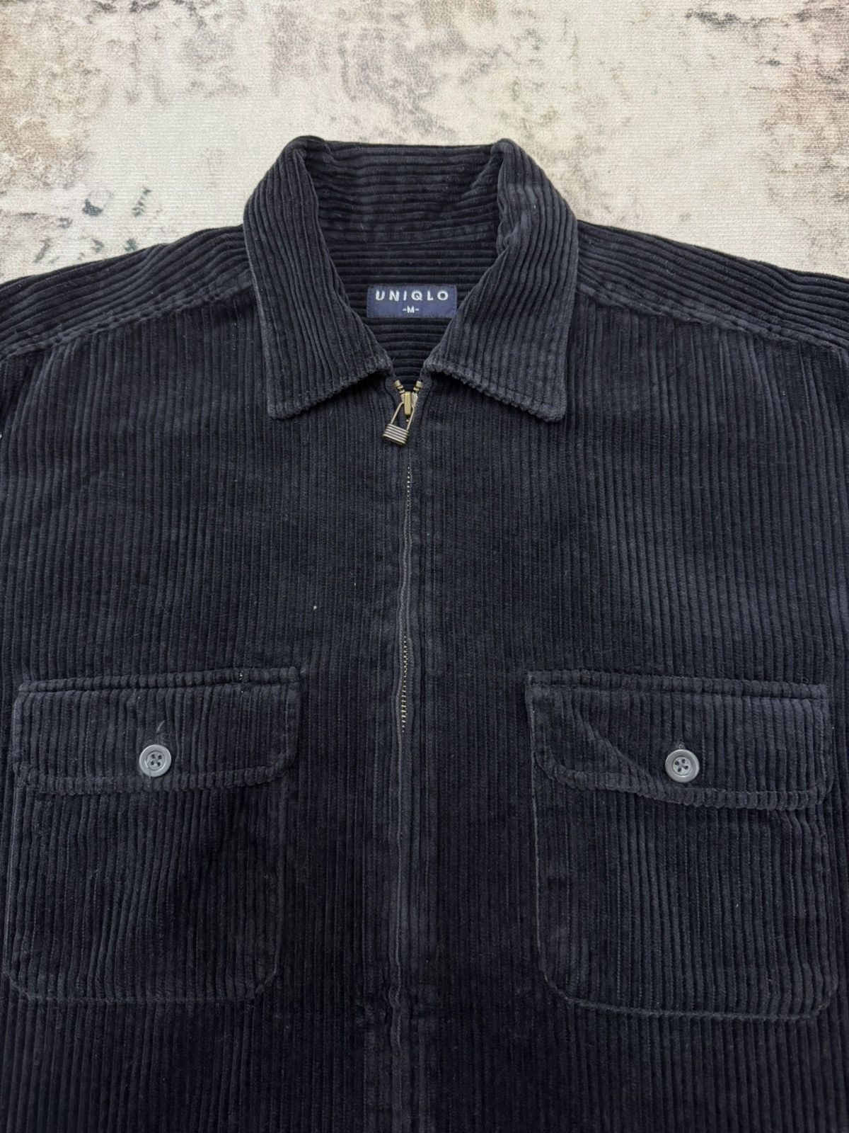 Japanese Brand × Uniqlo Uniqlo Zip Up Work Shirt Size US M / EU 48-50 / 2 - 4 Thumbnail