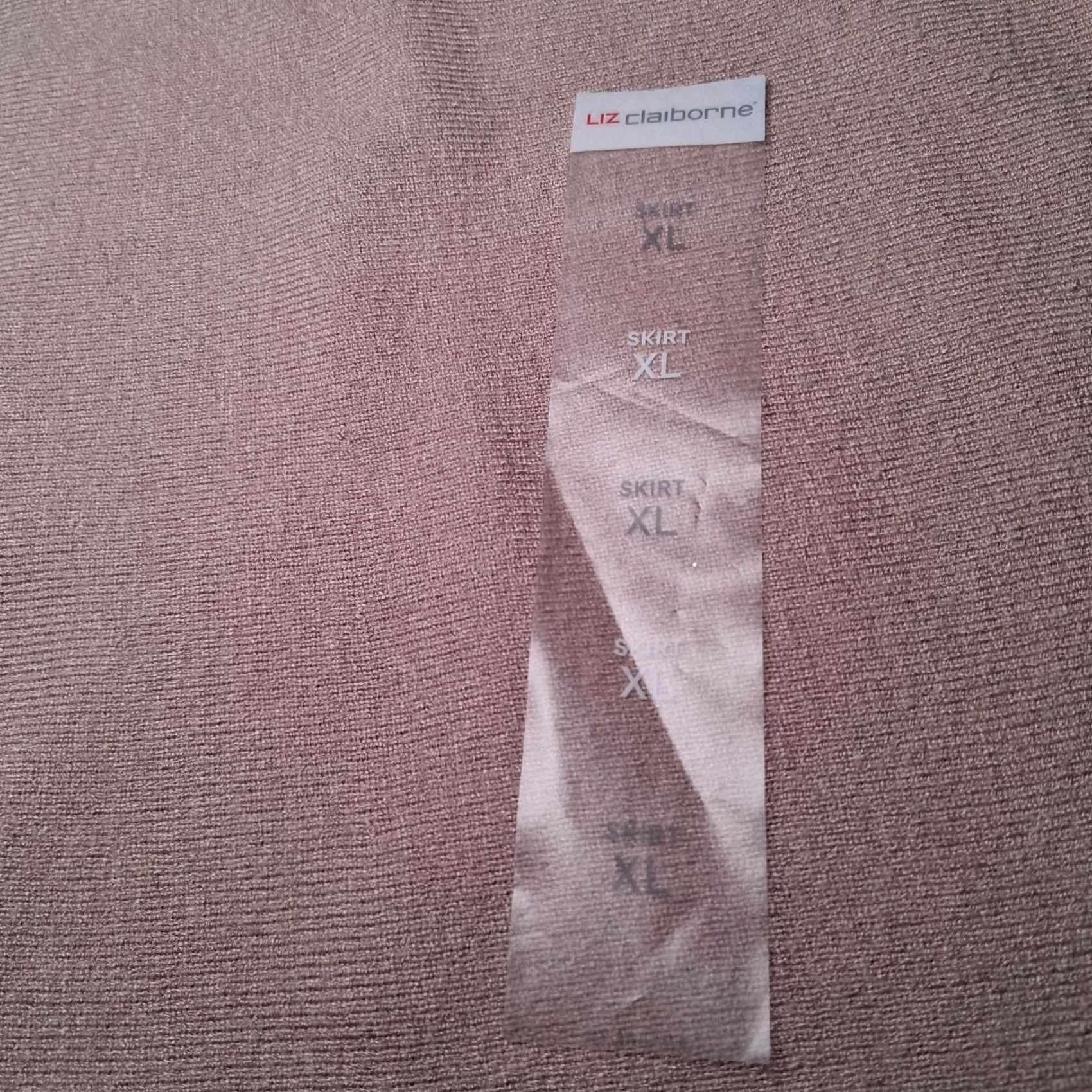 Liz Claiborne Liz Claiborne Skirt XL Toasted Taupe A-Line Knee Length Knit Classic New Size 40" / US 18 - 4 Thumbnail