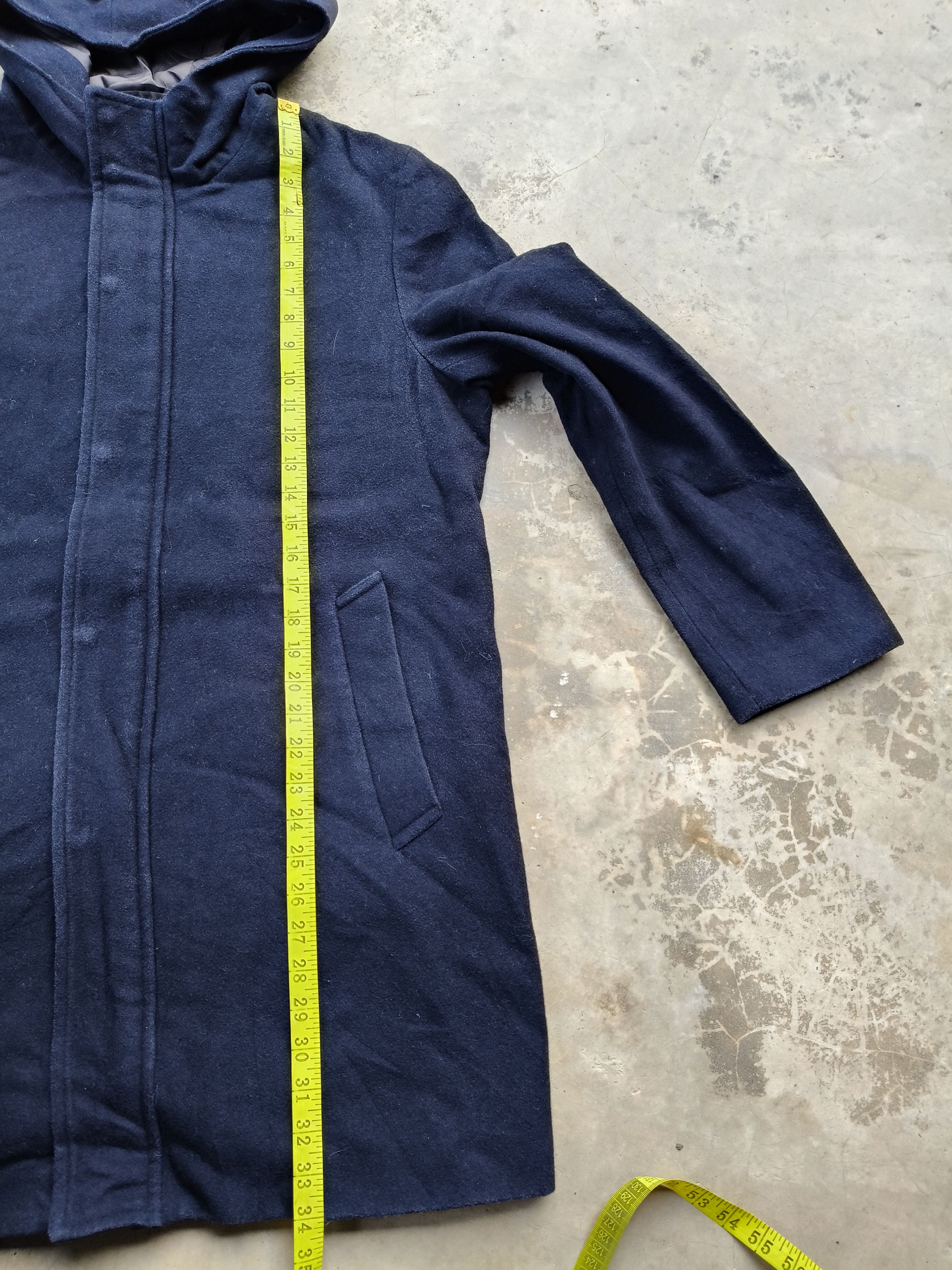 GU GU Wool zipper Long Coat Size US L / EU 52-54 / 3 - 12 Thumbnail