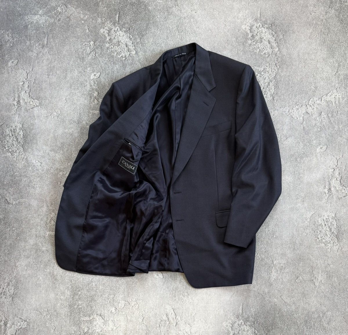 Canali Canali 54R blazer casual button up light jacket Checkered Size 54R - 10 Thumbnail