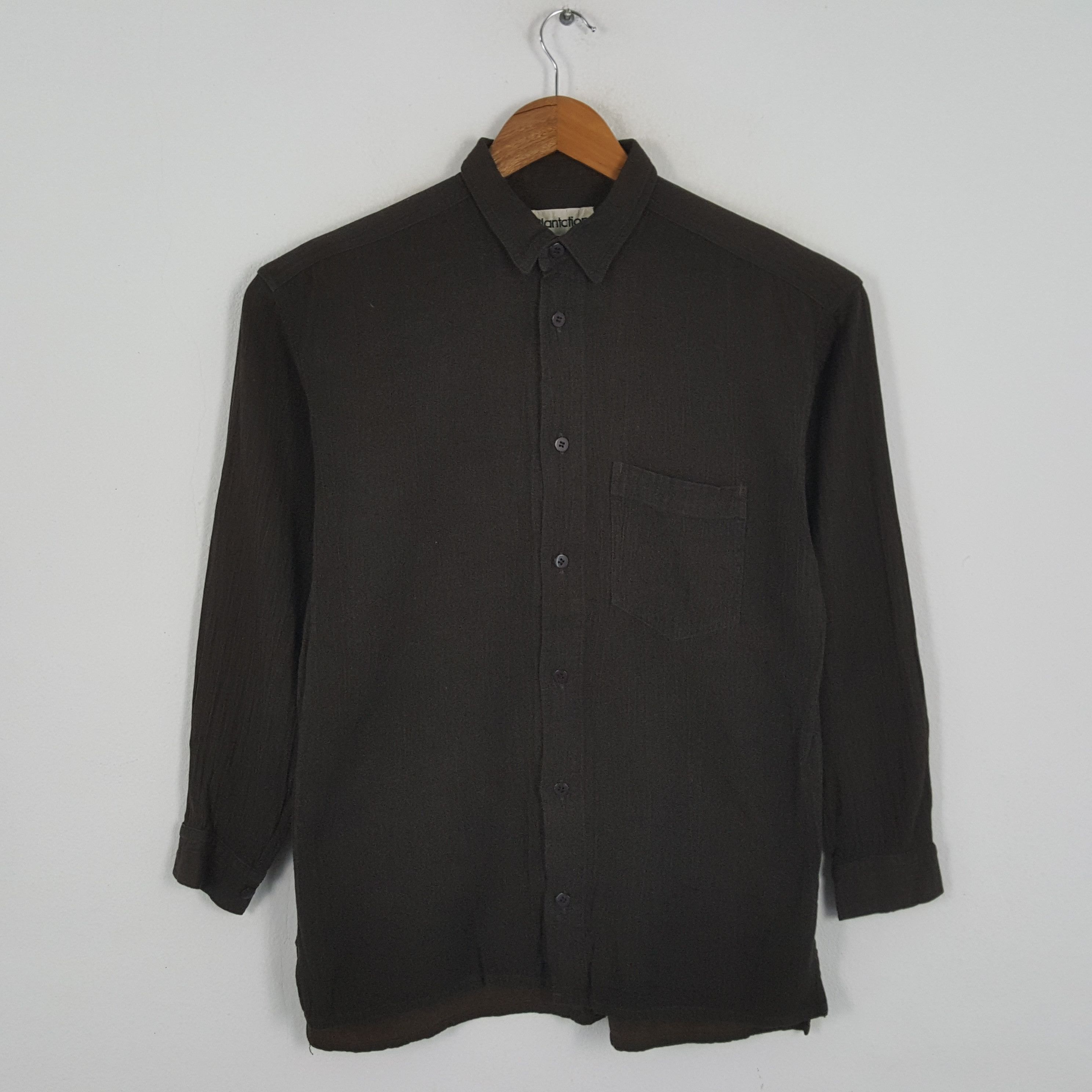 Issey Miyake × Japanese Brand × Vintage Vintage PLANTATION by ISSEY MIYAKE Japanese Brand Shirts Size US M / EU 48-50 / 2 - 1 Thumbnail