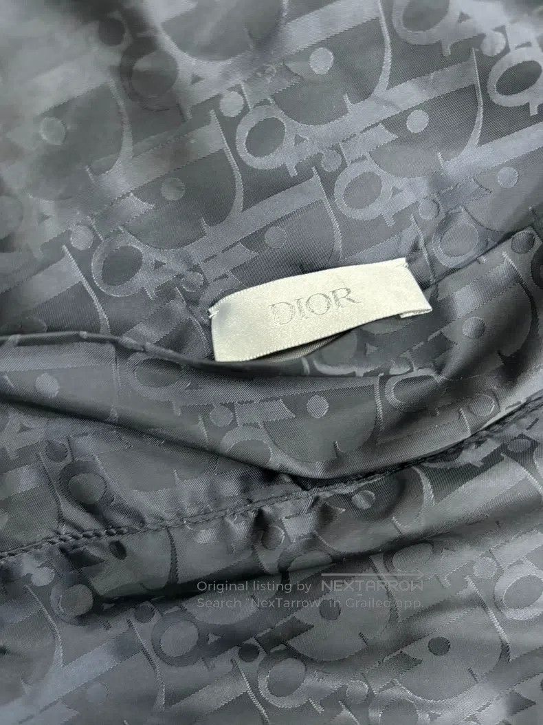 Dior Dior Full of Logo old flower embroidery with zipper jacket Size US XXL / EU 58 / 5 - 4 Thumbnail